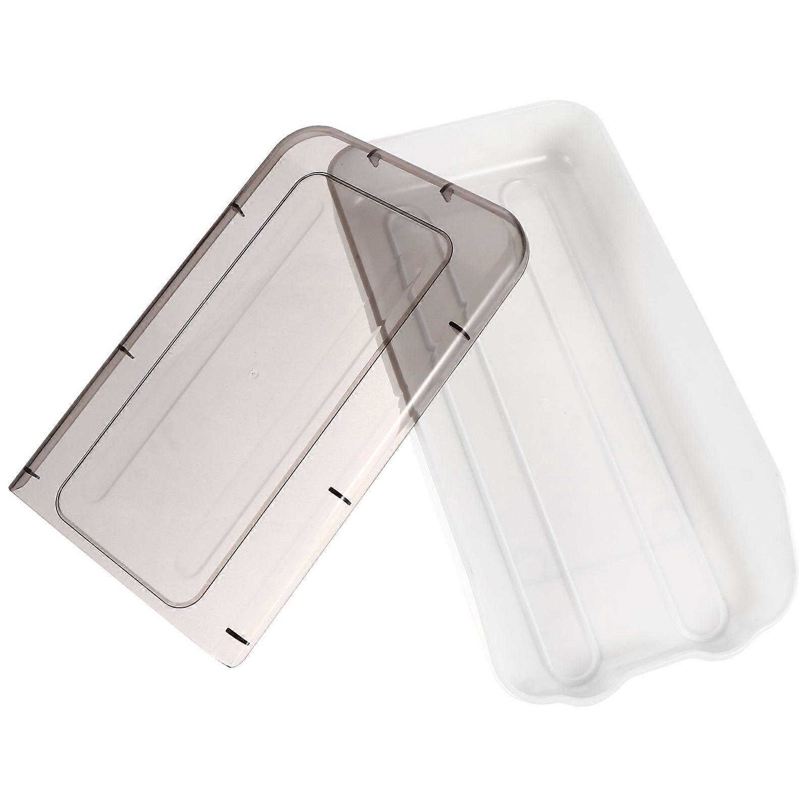 Egg Storage Tray Designed For Dining Room And Guest Serving With Grey Plastic Material And Easy Access Functionality 1Pcs Included