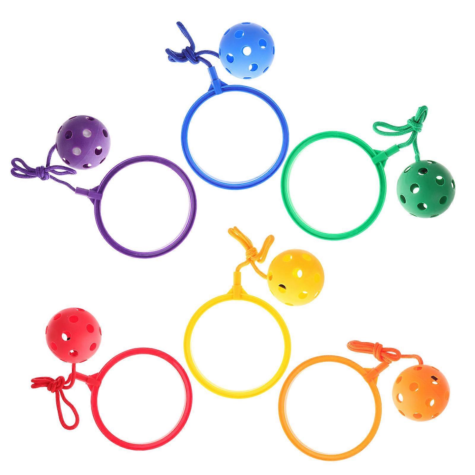 6pcs Jump Leg Ball Toy Rope Ankle Skipping Game for Kids Exercise