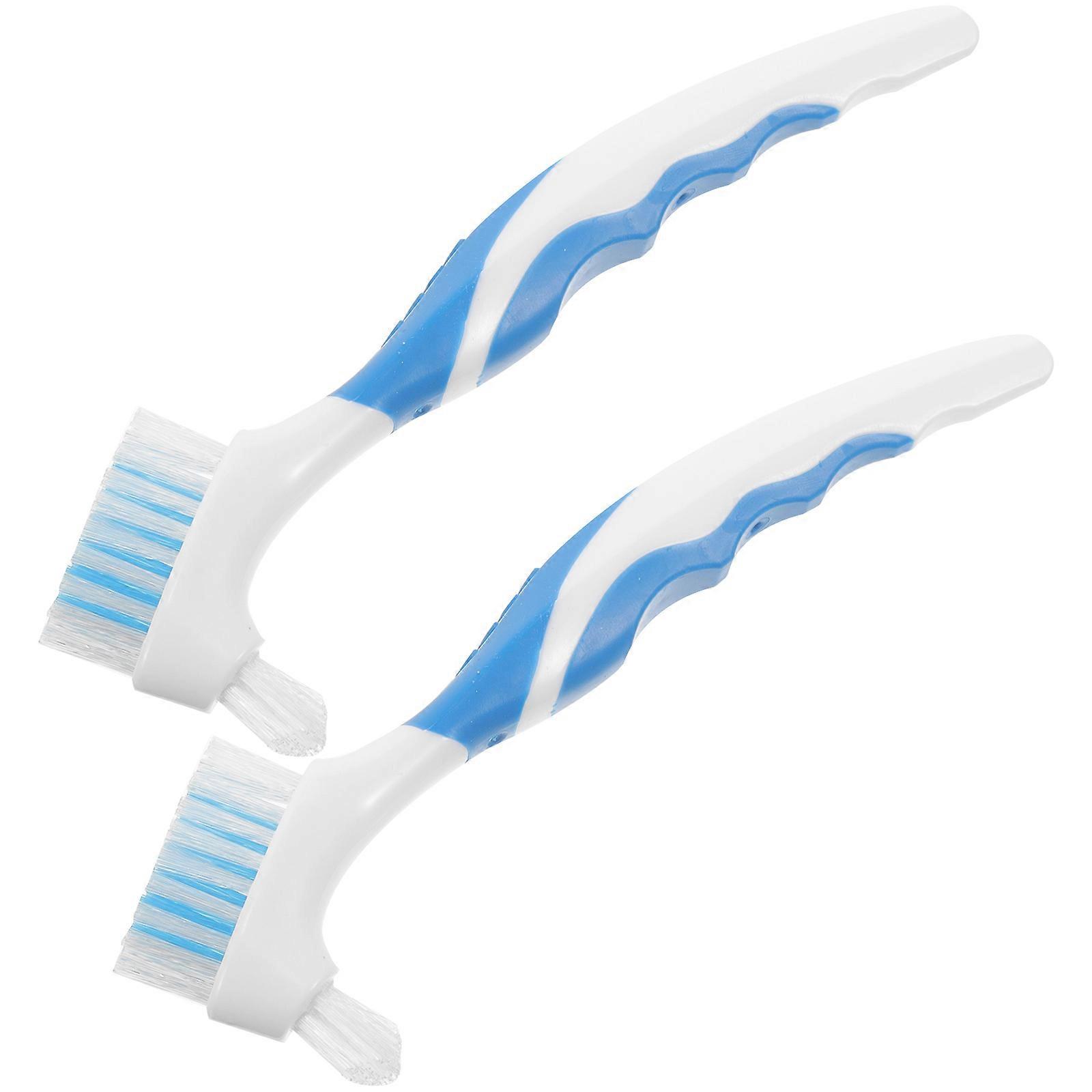 Double Head Turtle Shell Cleaning Brush Ergonomic Plastic Brush for Aquatic Turtle Care, Removes Dirt and Debris from Shells, Suitable for Tank