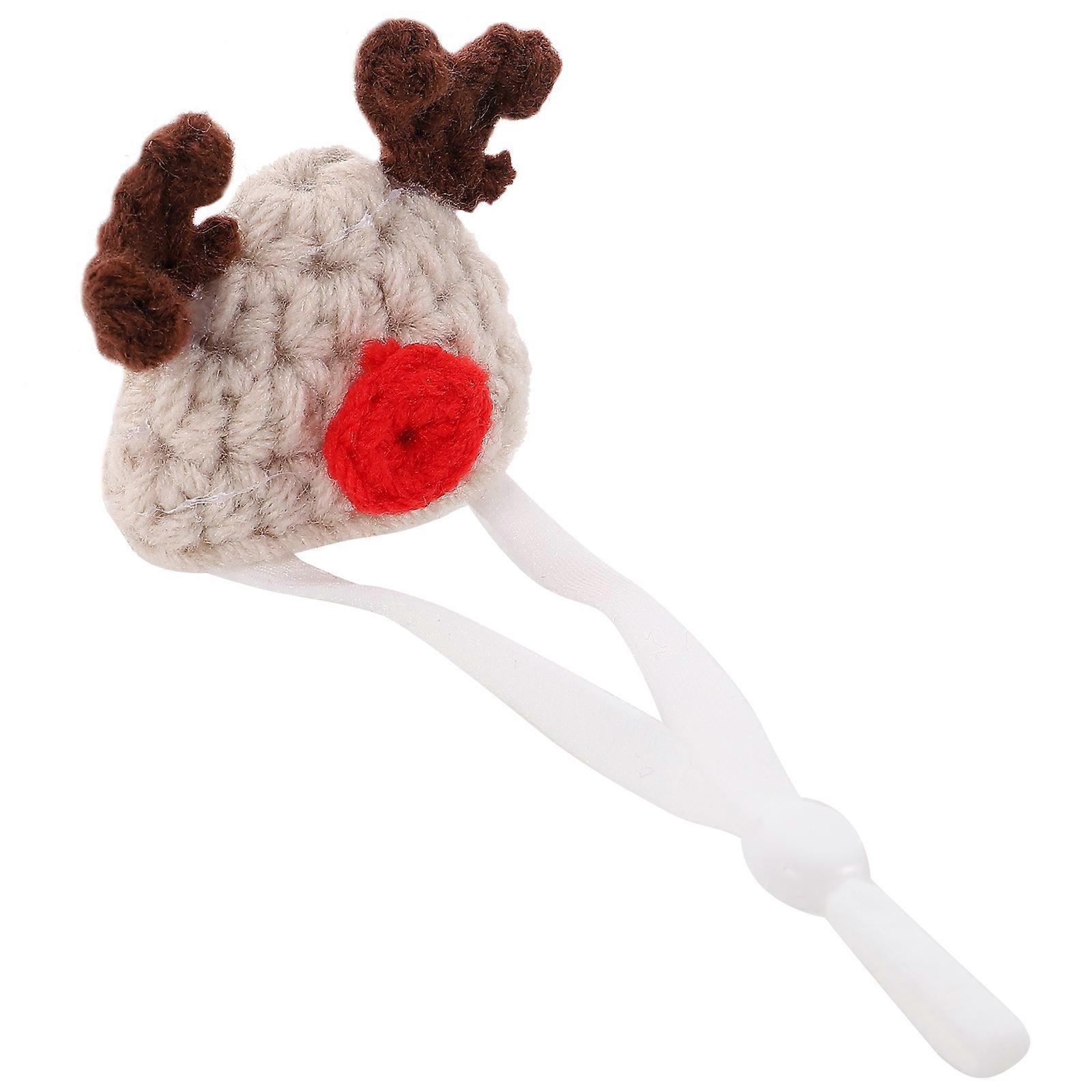 Mini Knitted Hamster Hat for Small Pets – Cute Cosplay Costume and Photo Prop for Hamsters, Guinea Pigs, and Hedgehogs, Festive Accessory for