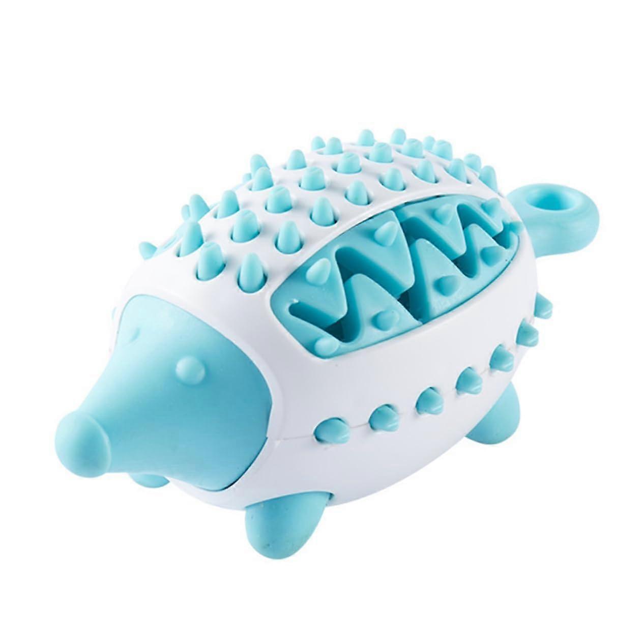 Ball Chew Toy For Puppies Sky-Blue Small Breed Teething Super Chewer Dog Toy