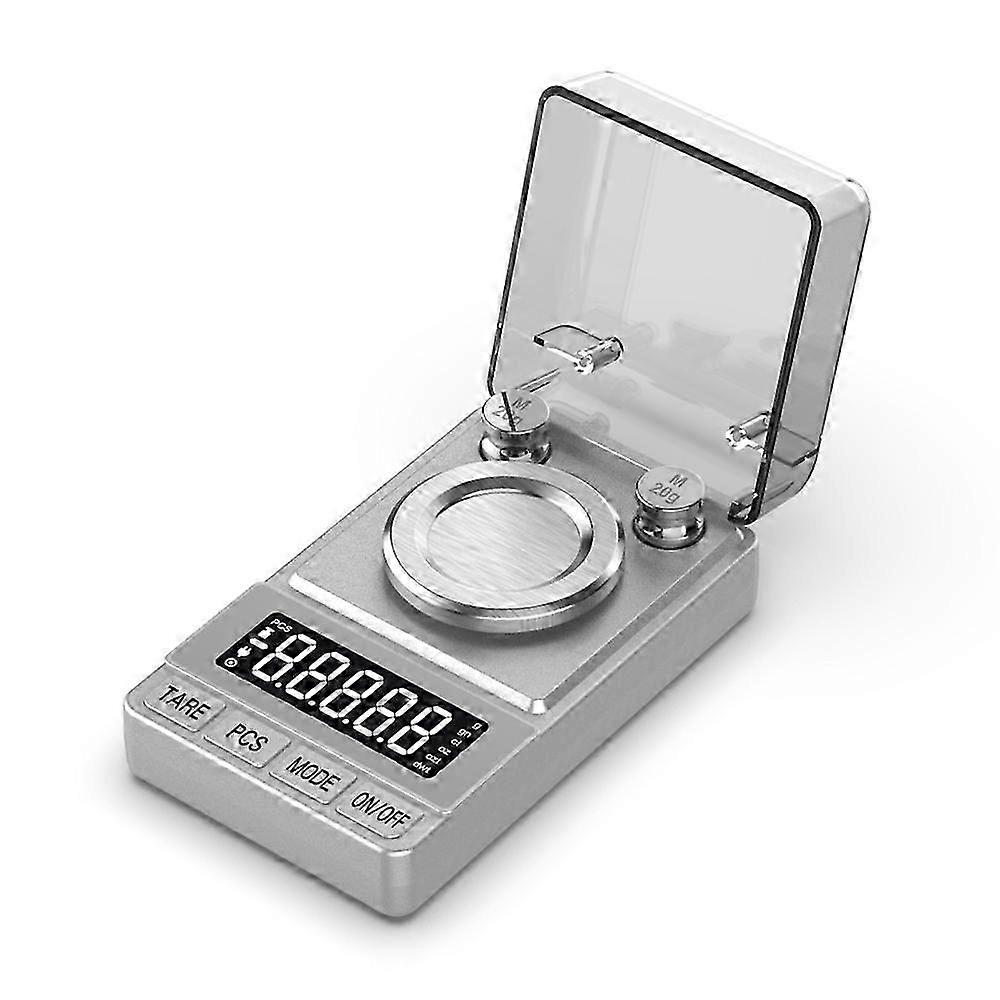 Laboratory precision scale for powder 50g capacity 0.001g digital portable