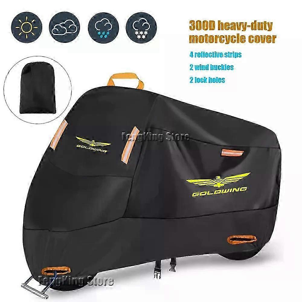 Για Honda GoldWing 1800 Gold Wing GL1800 F6B κάλυμμα μοτοσικλετών αδιάβροχο υπαίθριο UV προστατευτικό κάλυμμα βροχής σκούτερ