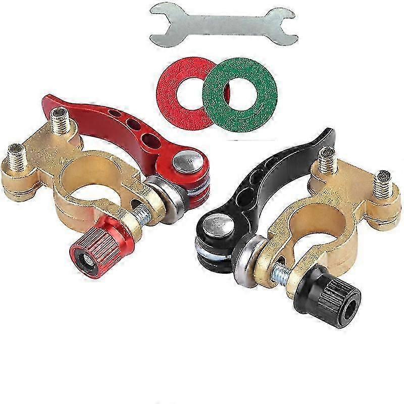 Quick Release Brass Battery Terminal Connector for Easy Car Maintenance