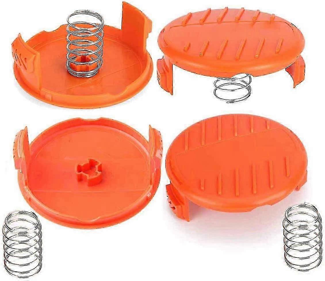 2025 Tring Trimmer Replacement Spool Cap And Spring Cover Weed Eater Spool Bump Cover And Spring For Black Decker Rc-100-p Weed Eater Cover Weed Wacke