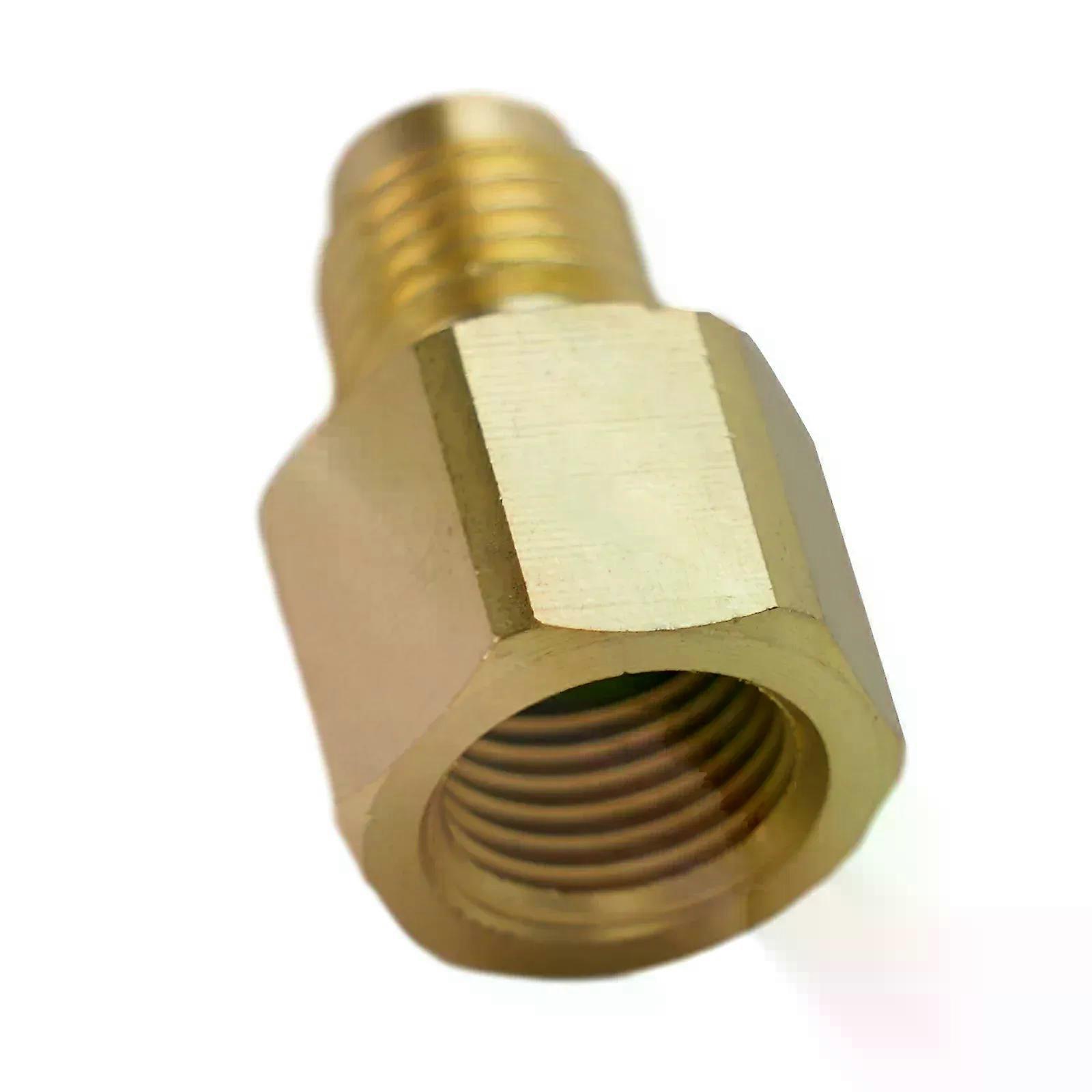 New R410a Adapter Quick Coupling 1/4 SAE To 5/16 SAE Adapter Air Conditioner Conditioner Adapter Quick Connect