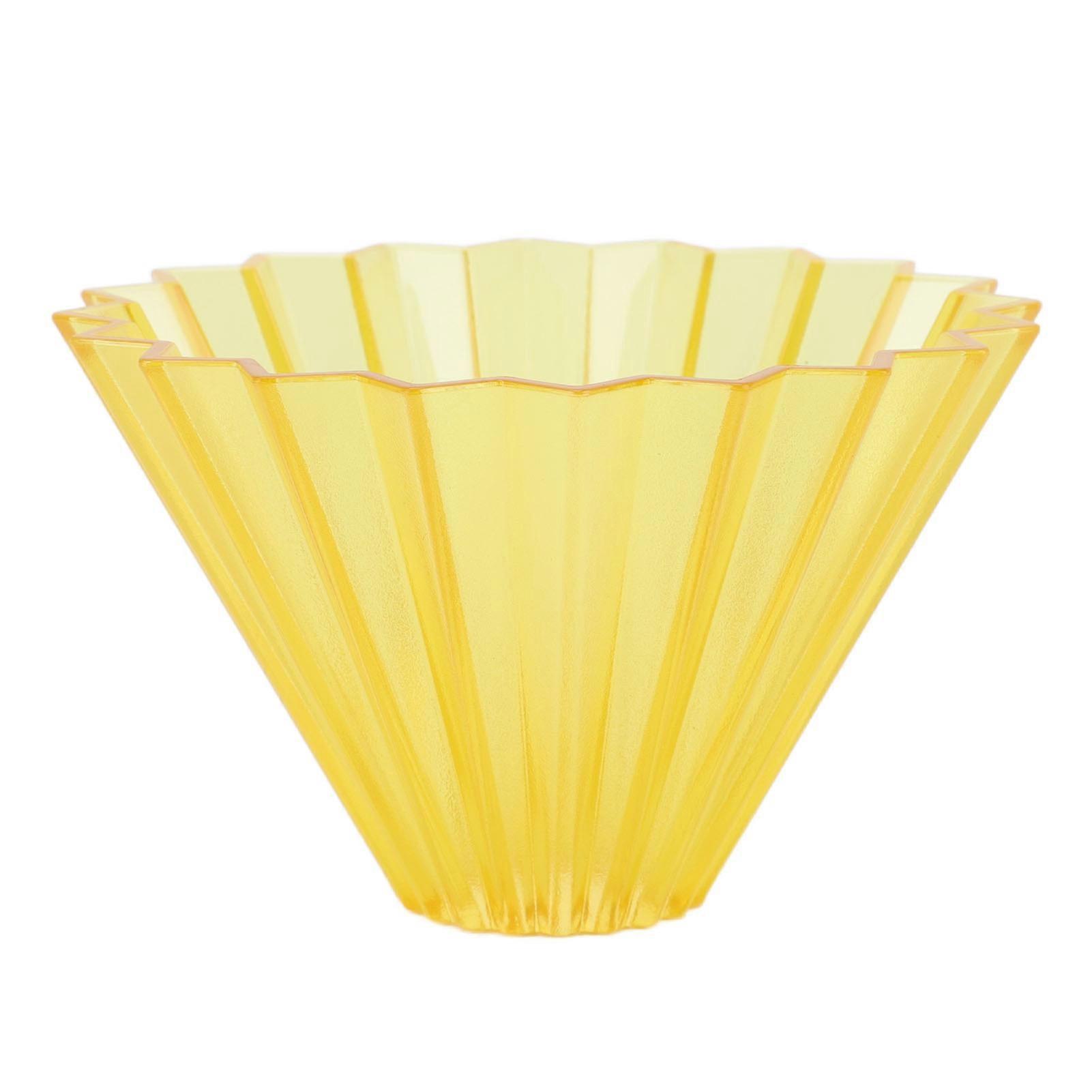 Reusable Conical Resin Coffee Filter Cup, Handmade Coffee Strainer for Kitchen