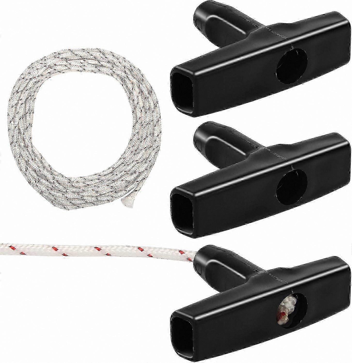 Replacement Pull Cords for Lawn Mowers and Chainsaws, Durable Engine Starter Rope
