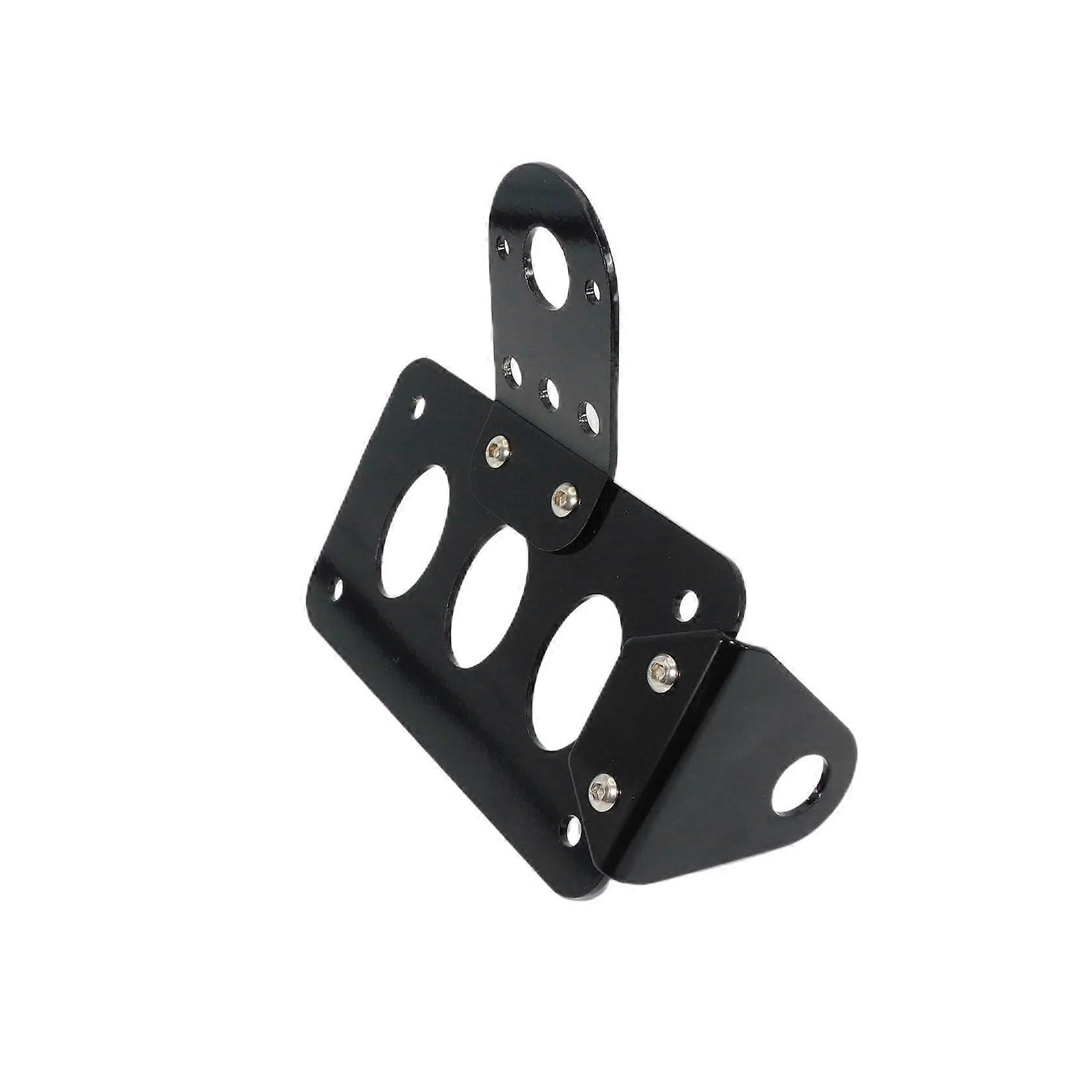 Side Mount Taillight License Plate Bracket Frame For Harley Chopper Bobber Motorcycle