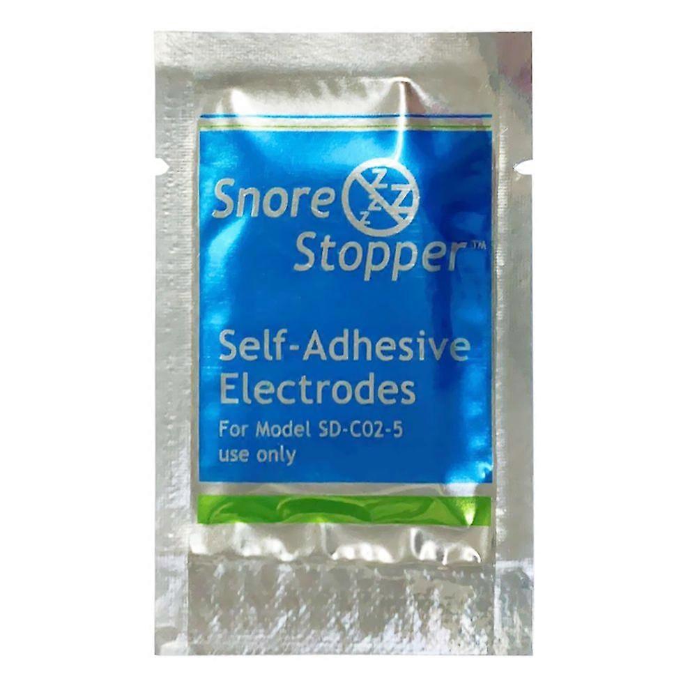 10pcs Self-adhensive Electrodes Replacement Pad for Intelligent Snore Stopper Infrared Ray Detects Wristband