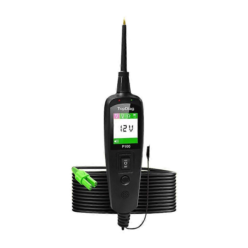 P100 Automotive Circuit Diagnostic Tester Power Circuit 24V Voltage System X8S2 Tool Probe Car 12V Electrical Kit 10M