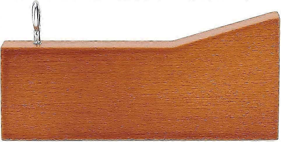 5.1x2.3x0.6インチ手作りアーティストカラーチェッカーブナ材塗装カラーアクセサリーツール油/アクリル塗料の正しいミックス