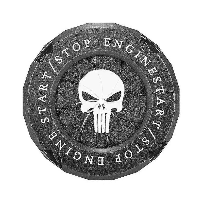 Car engine start button cover, one-touch rotary start button cover, universal