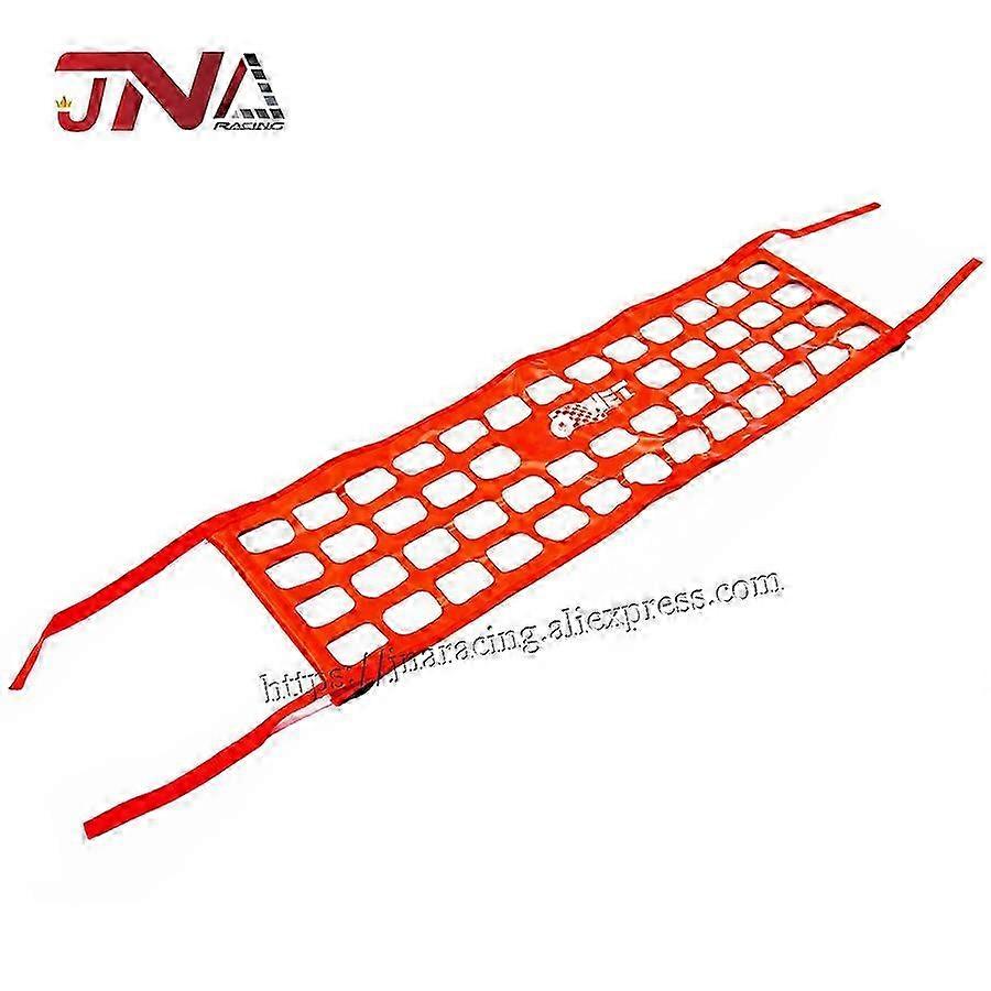 Universal Racing Race Rally Car Safety Window Protect Net Black/Red...
