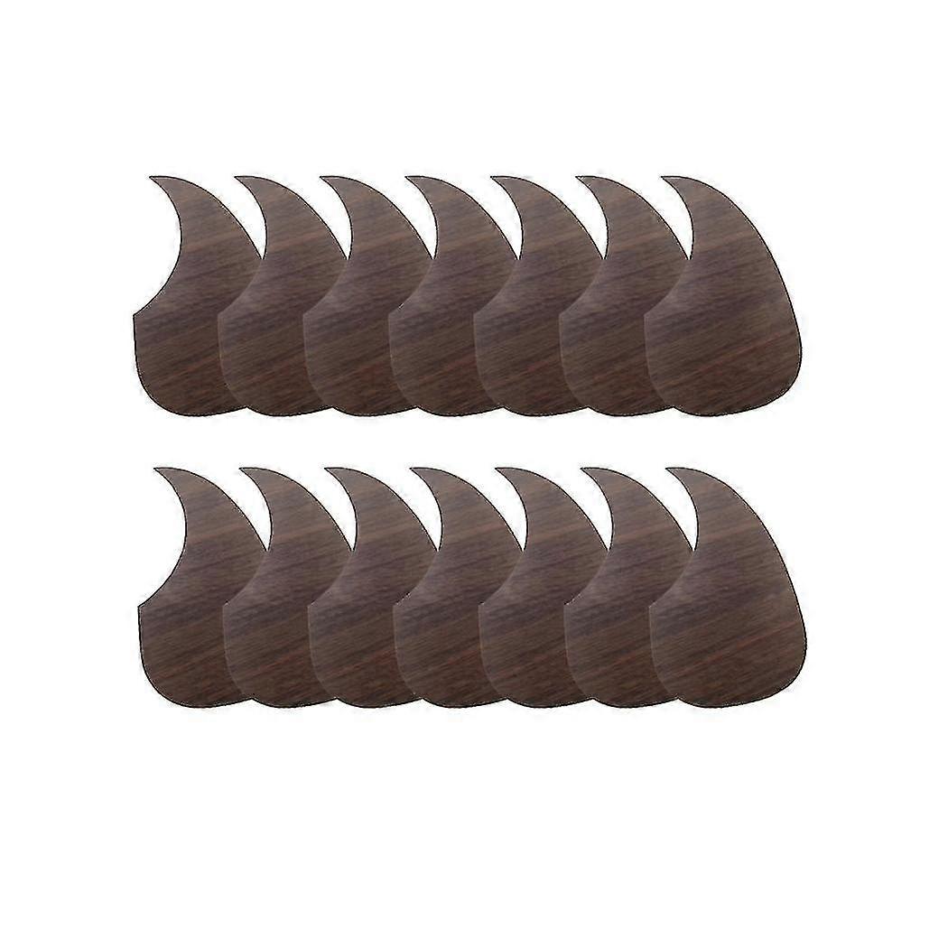 Guitar Wood Grain Pickguard Folk Pickguard Walnut Wood Grain Pickgu...