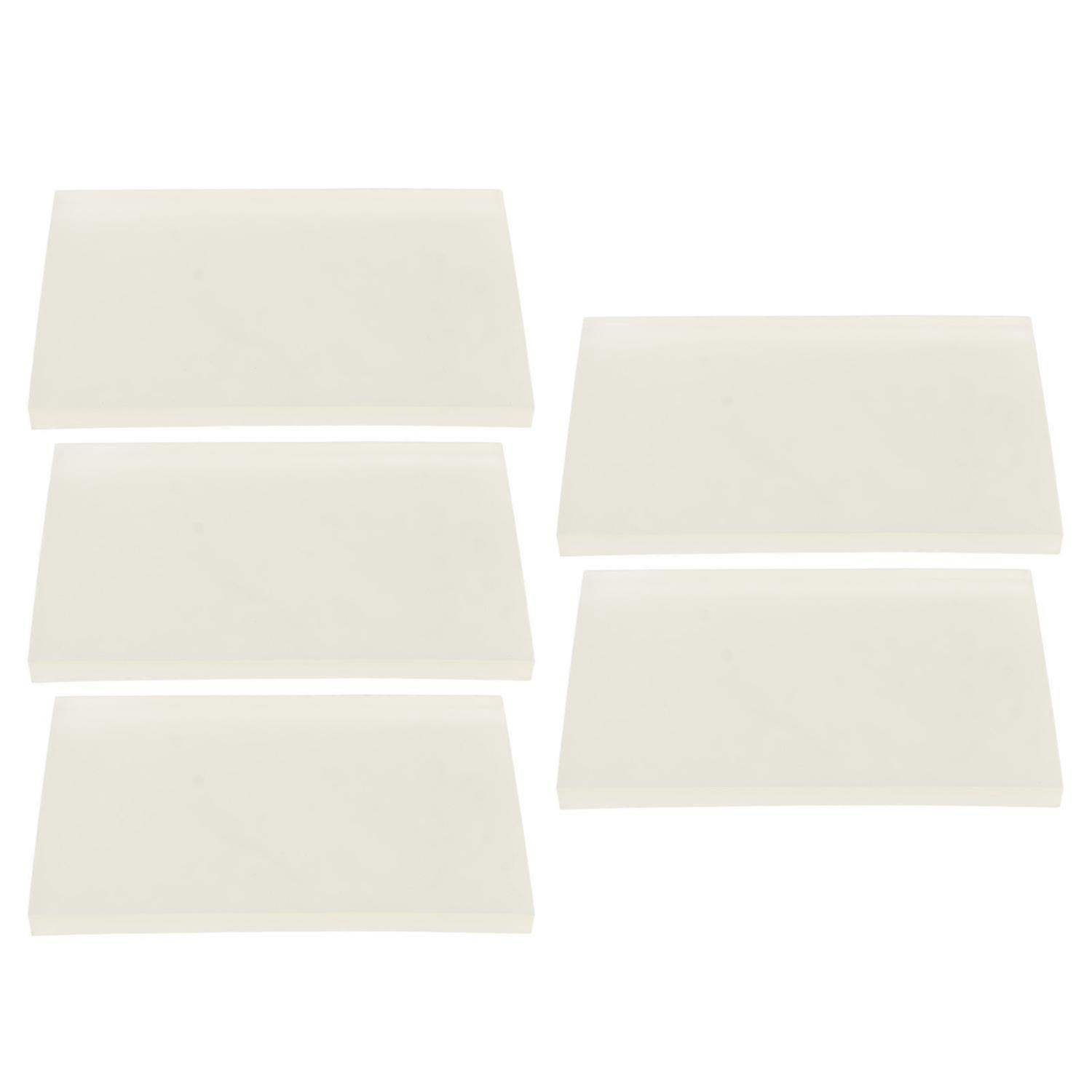 5pcs Stamp Carving Block Soft Rubber Block DIY Hand Made Crafts for Carving Stamps 10x7.5x0.5cm