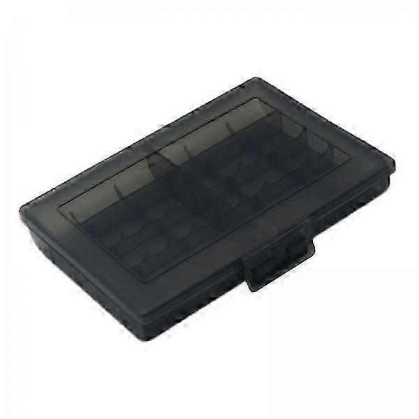 5-6pack Battery Storage Case Holds 10 AA/AAA Batteries Protective Container