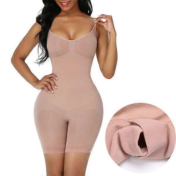Shaping jumpsuit with double-adjustable shoulder straps, suitable for all body types, comfortable and versatile