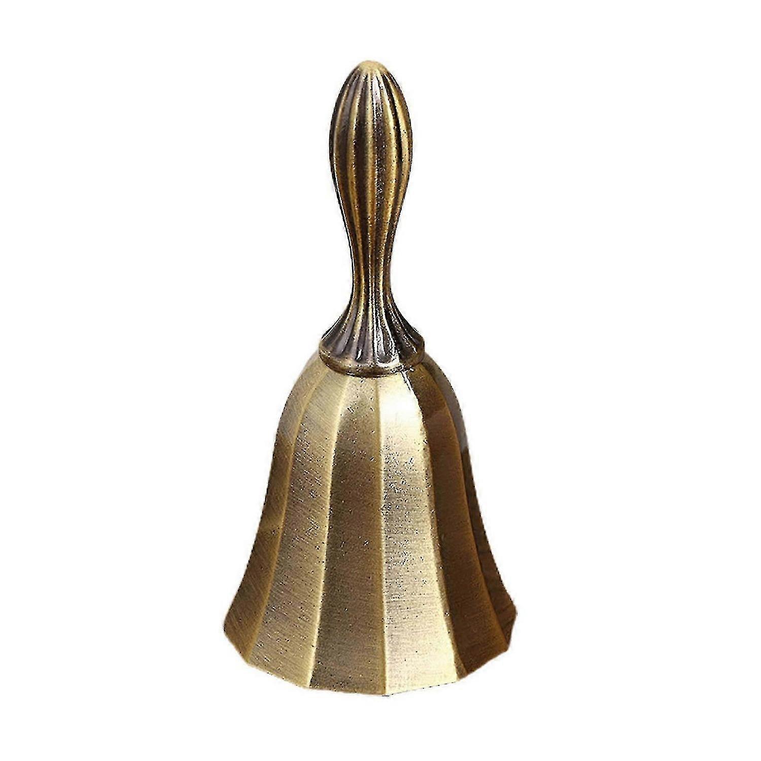 Portable Call Bell  Zinc Alloy Solid Decorative Dinner Handbell