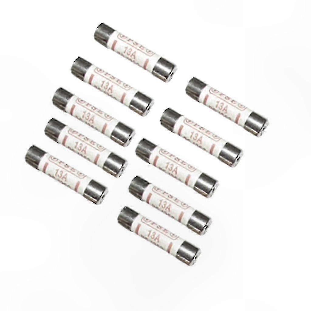 6mm x 25mm 240V 13A BS1362 Ceramic Replacement Fuse