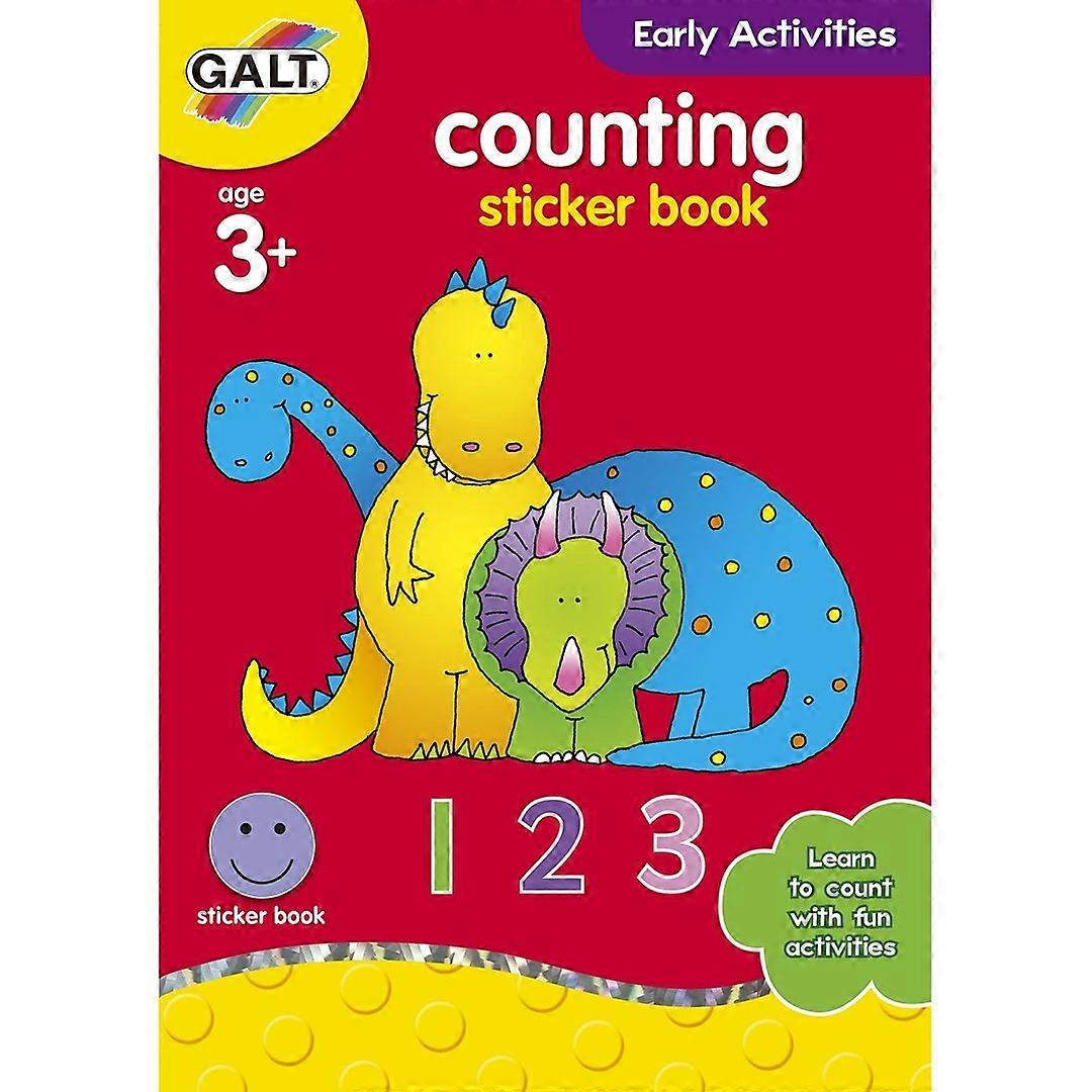 Galt Home Learning Counting Sticker Books