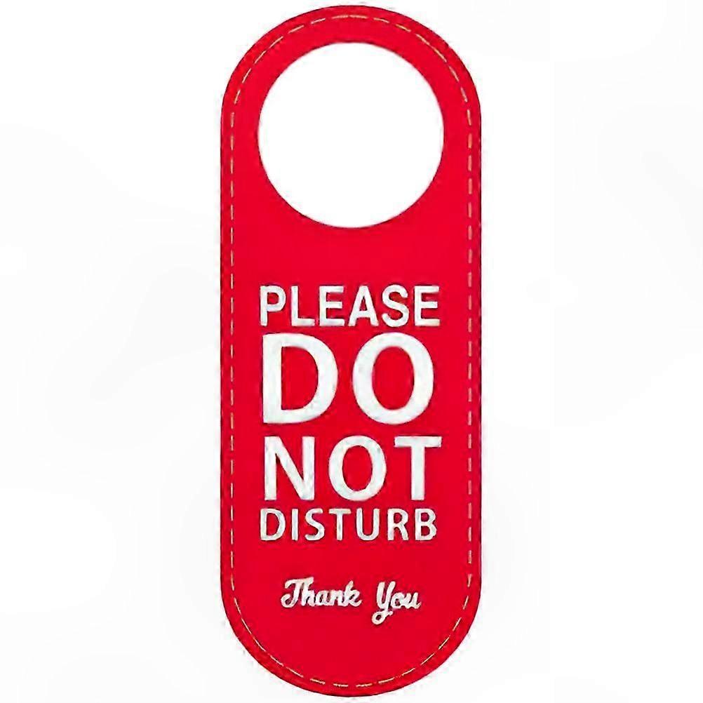 Privacy Door Hanger for Office Use, Double-Sided Sign, 22.5x8.5cm, Assorted Colors, 1 Set