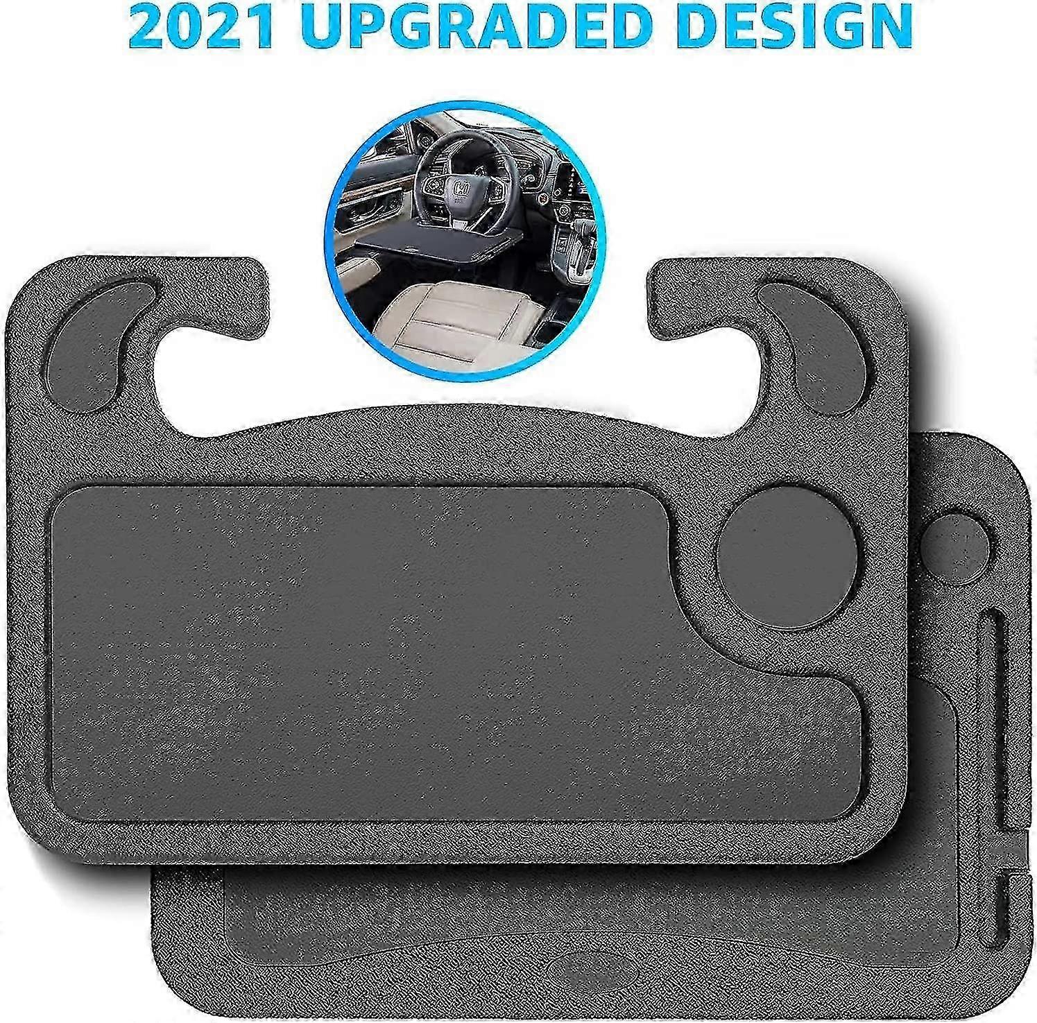 Portable Steering Wheel Tray for Laptop Dining Reading Working Double-sided Design