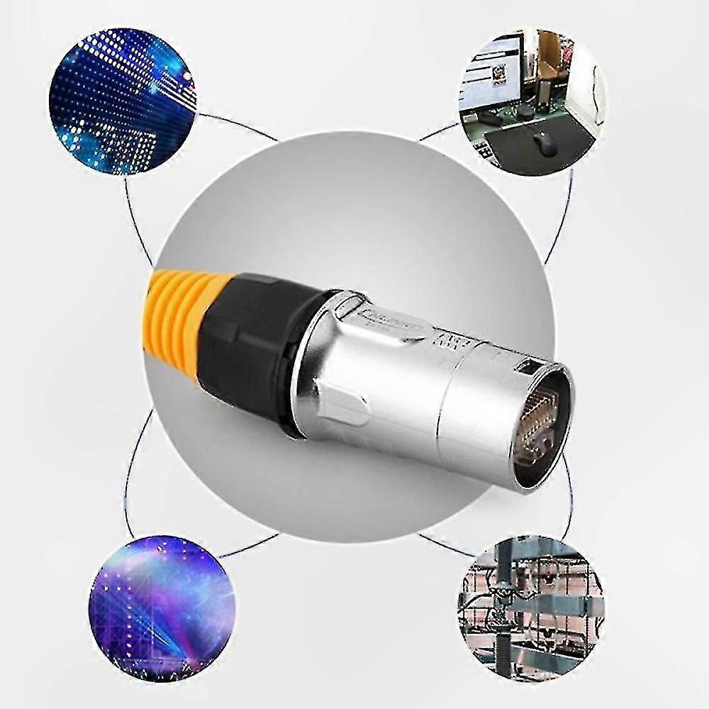 Waterproof IP67 Ethernet Connectors - RJ45 Plug and Socket for Outdoor Networking Solutions