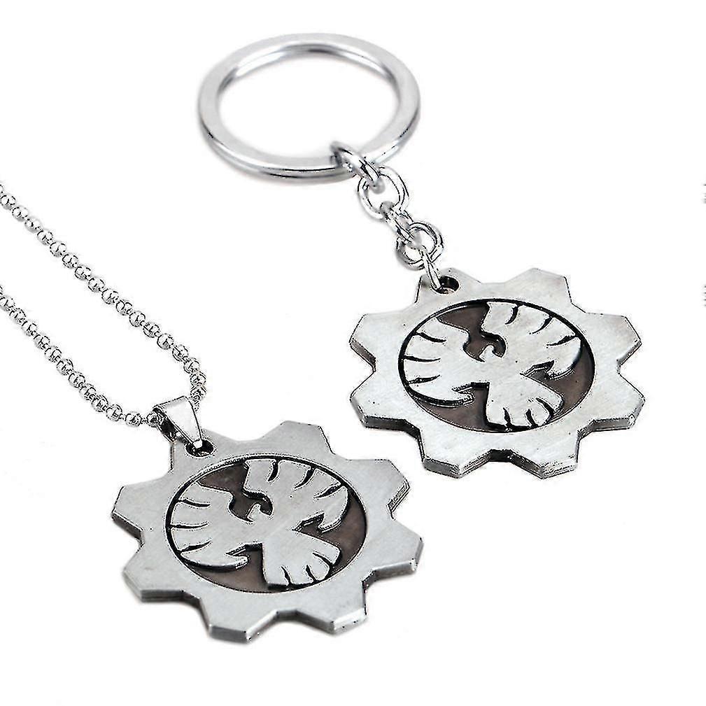 Gears of War Alloy Key Ring, 2pcs