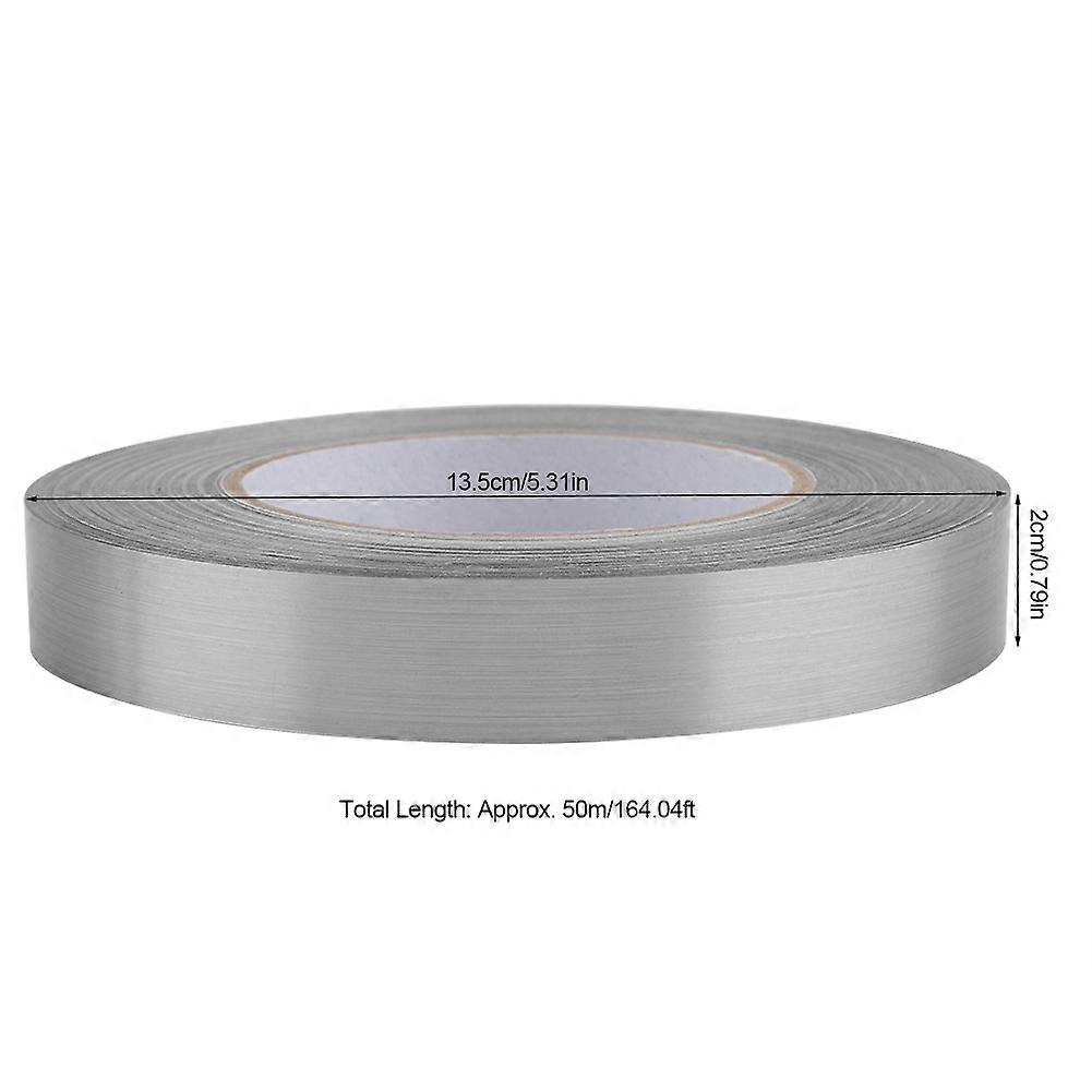 PETルームフロア隙間ラインステッカー自己接着式グラウンドコーナータイル装飾(2cm * 50mシルバー)