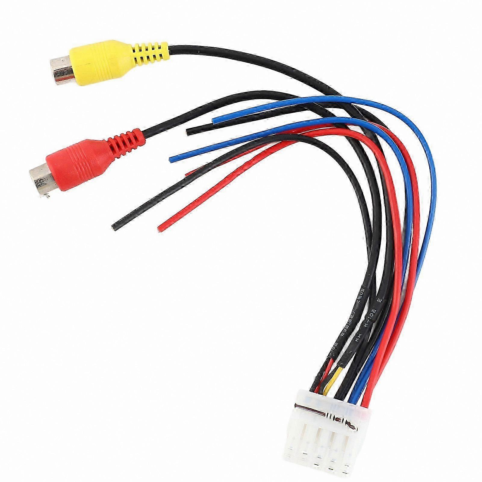 10-Pin Power Input Harness for Car Amplifiers Compatible with Dual 10A Amp Systems MK3739