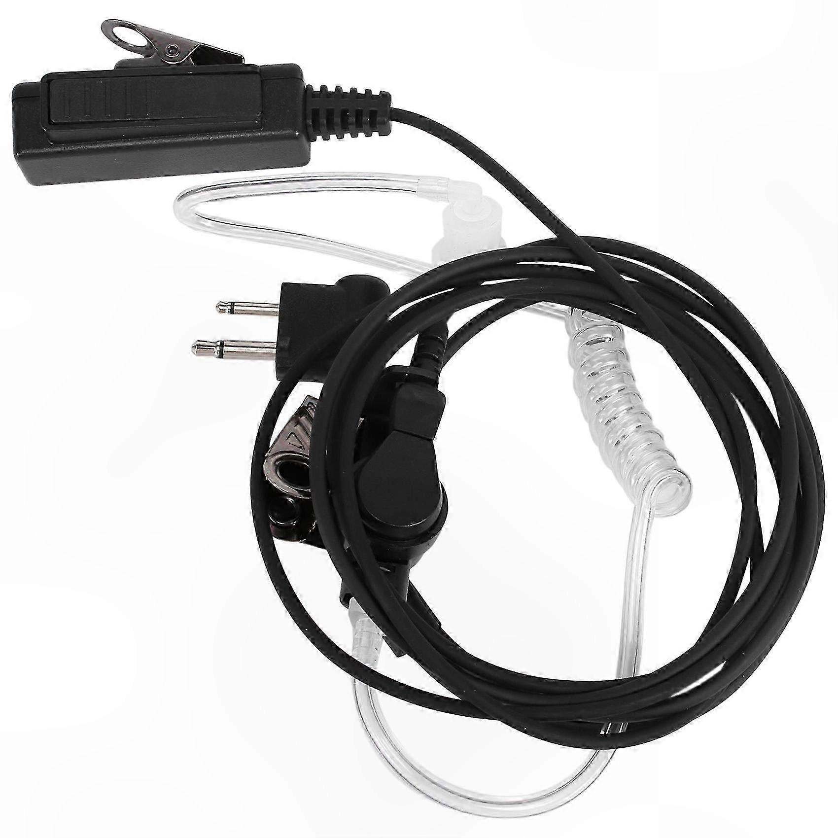 Two-Way Radio Earpiece Headset with Microphone for Professional Security Use