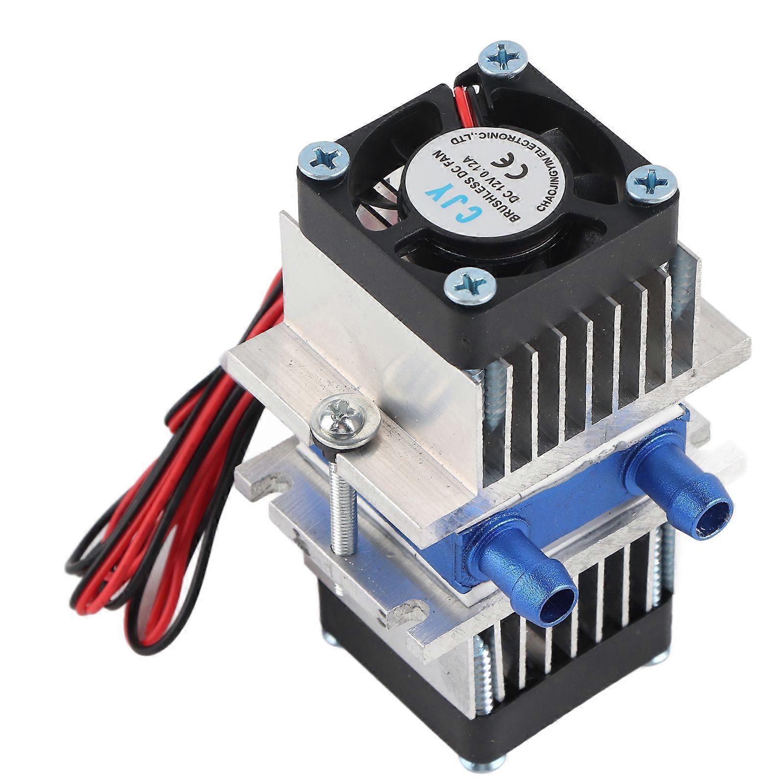 DIY Semiconductor Thermoelectric Cooler Peltier Refrigeration Water Cooling Device 120W