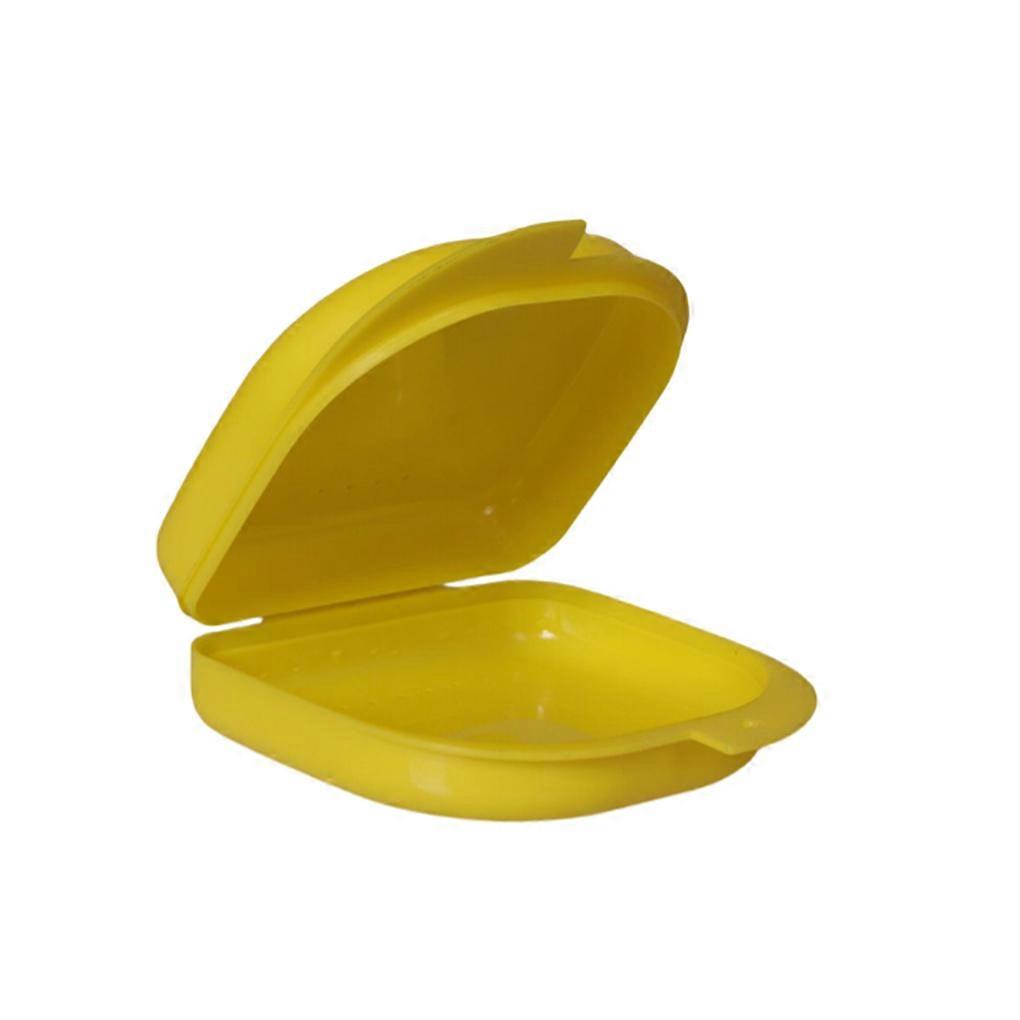 2 Pieces Denture Storage Box Replacement Protective Tear-resistant Case