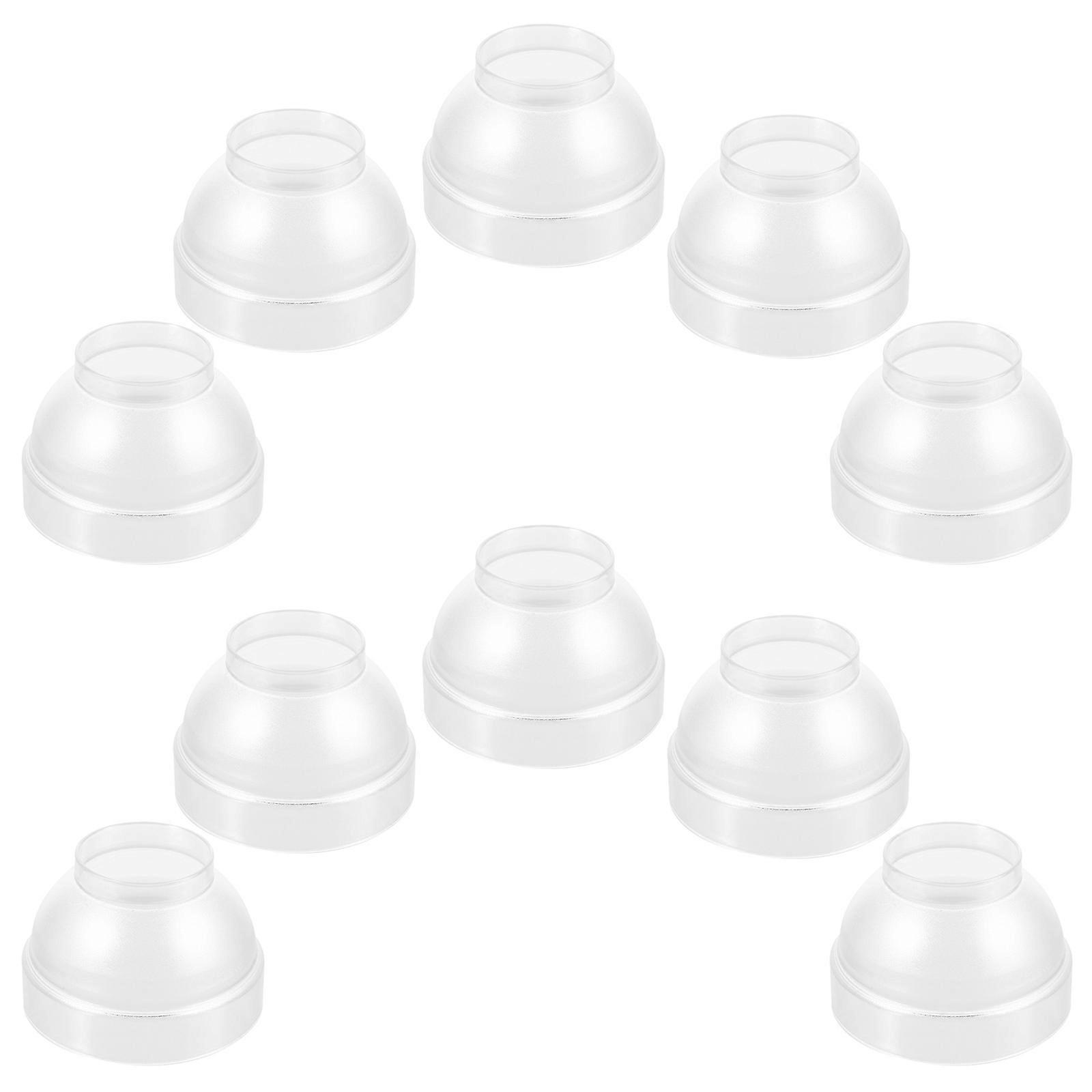 Press Shaker Lids Splash-Proof Shaker Cup Lid Replacement 10Pcs
