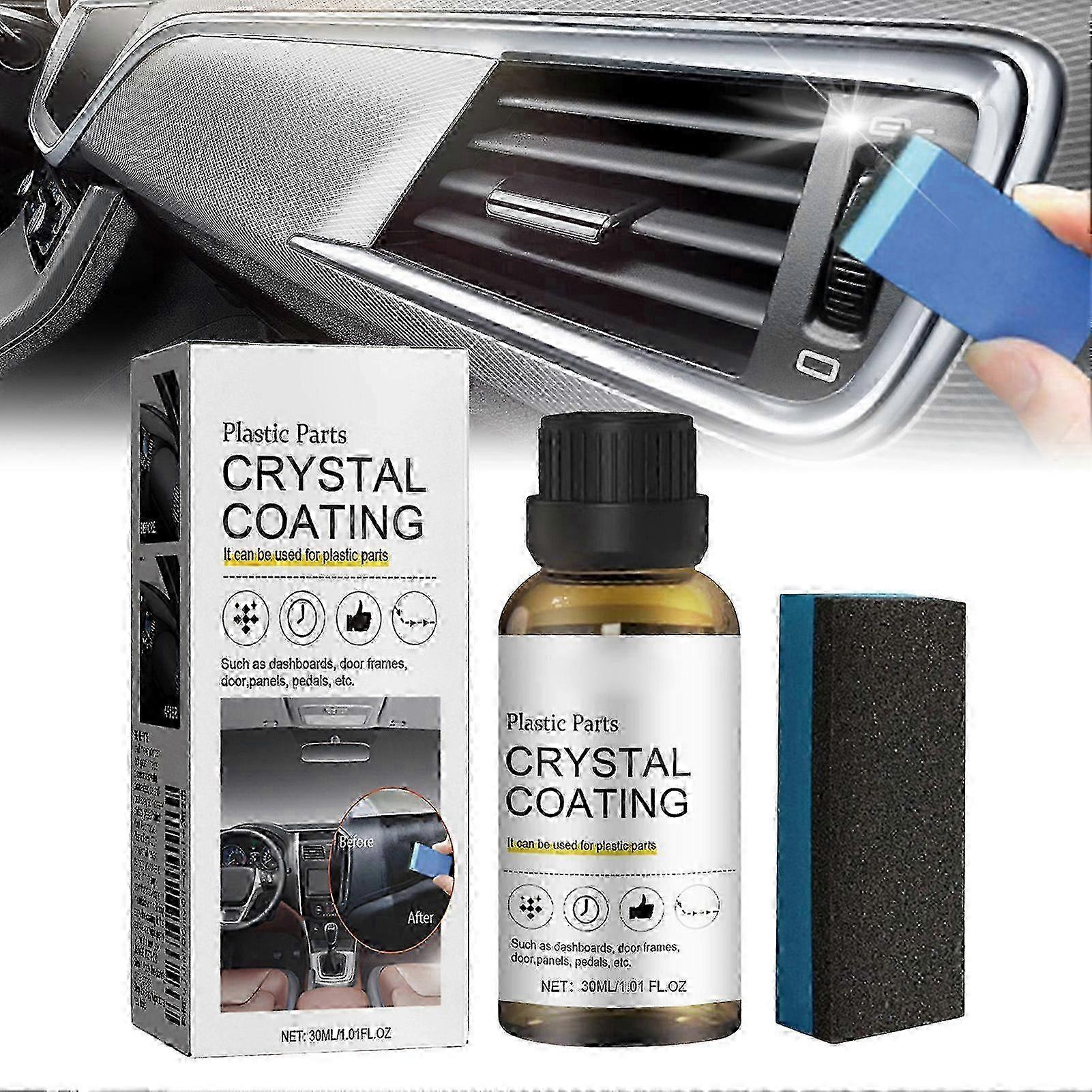 Car Crystal Coating Liquid Effectively Resist UV Rays Dirt Cleaning Coating for Preventing Cracking and Fading