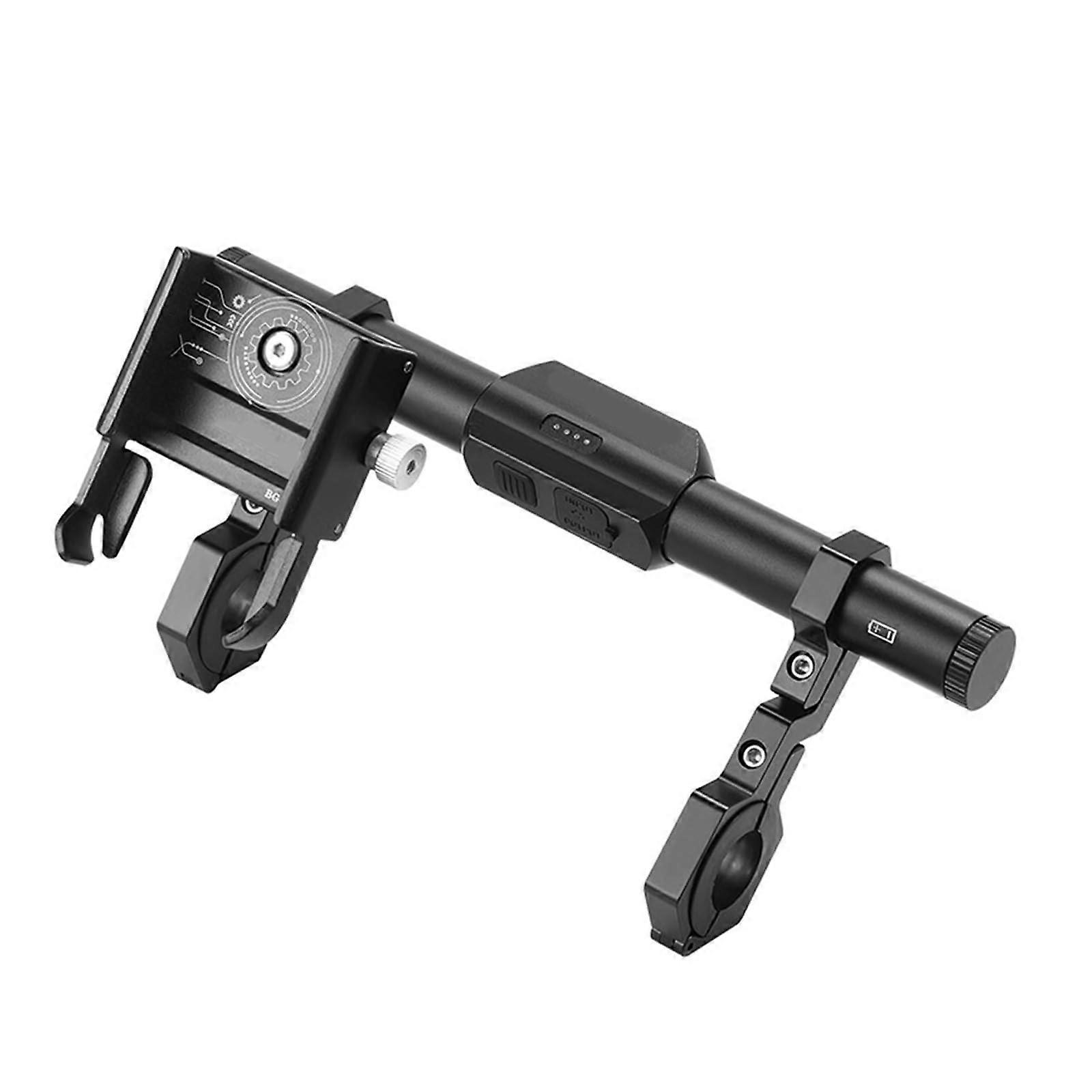 Brightness Bicycles Light Handlebars Extender Rechargeable Bike Mount Commuters And Enthusiasts Heat Dissipation