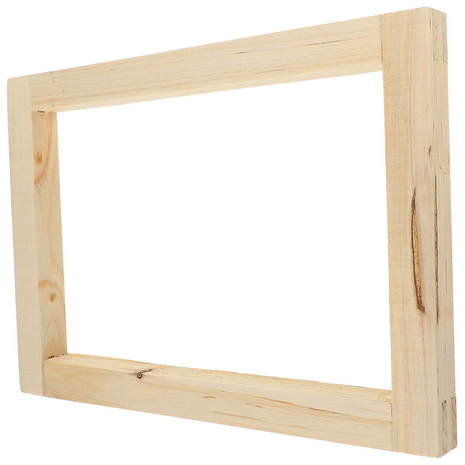 Practical Screen Printing Frame Wooden Frame for DIY 2Pcs Use
