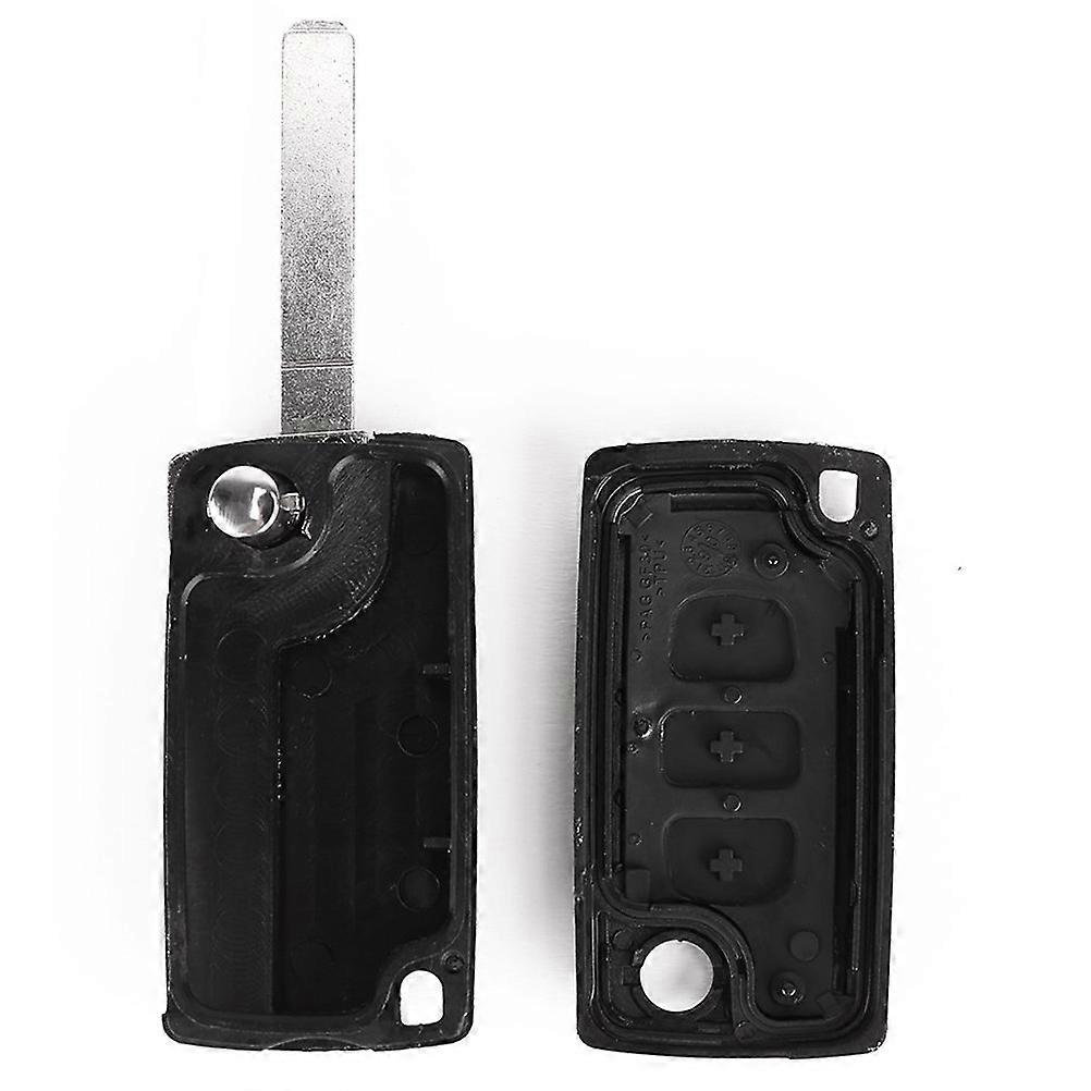 Remote Key Fob Case 3 Button Folding Shell for Portable