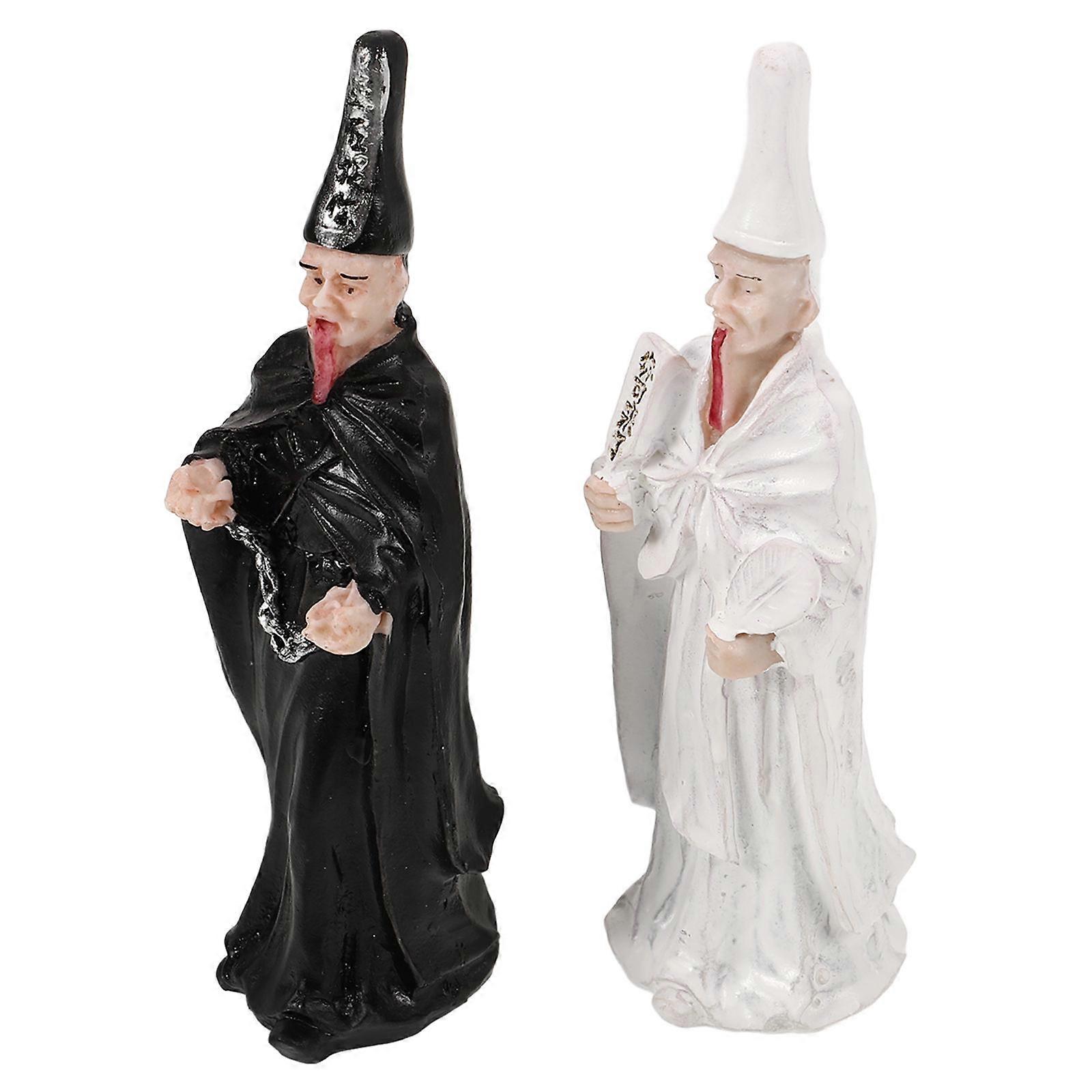 10 Pcs Creepy Figure Statues Miniature Sand Table Ornament Assorted Color For Creative Play Psychological Counseling Tool