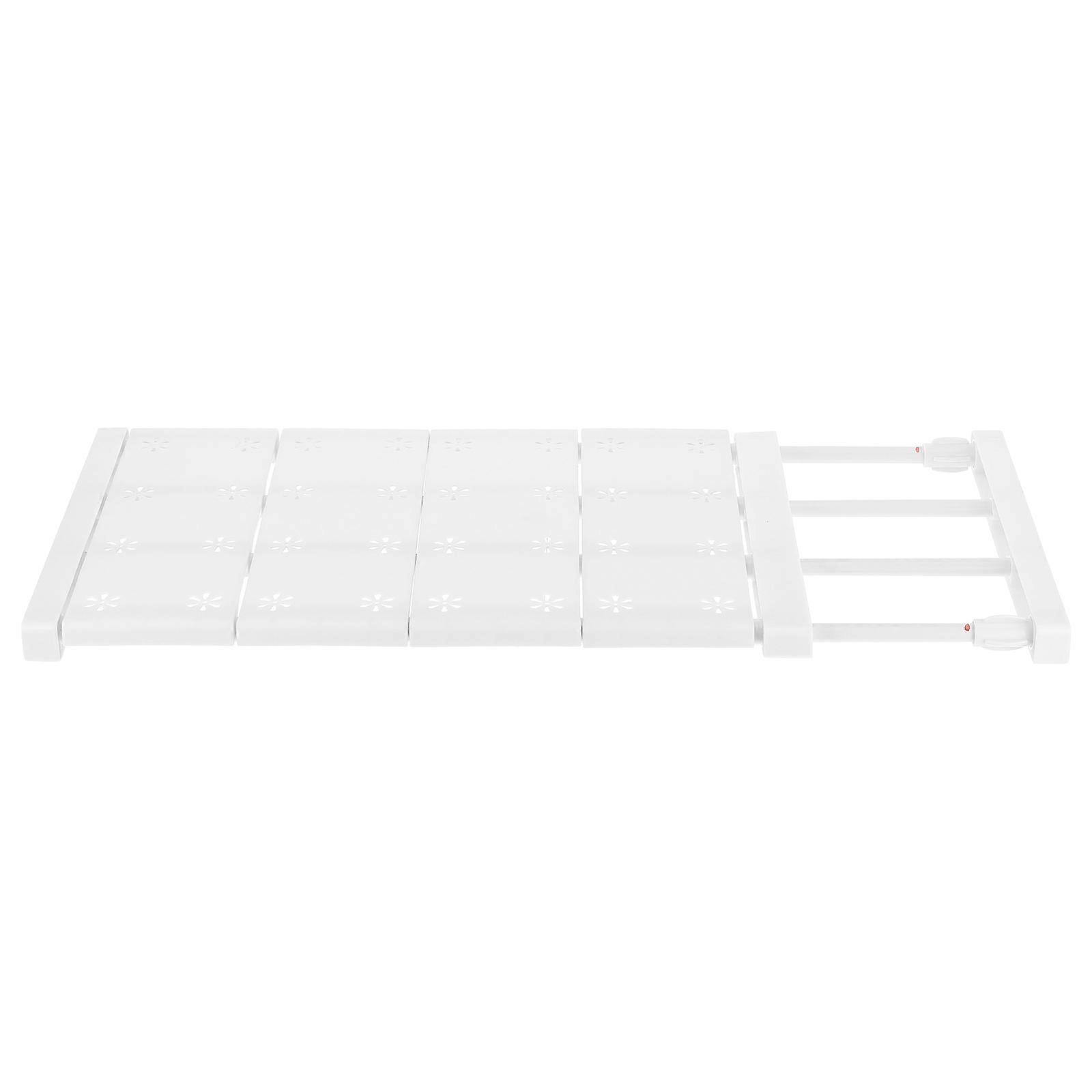 Expandable Shelf Dividers for Closet Tension Rod Shelf 4Pcs Organizer