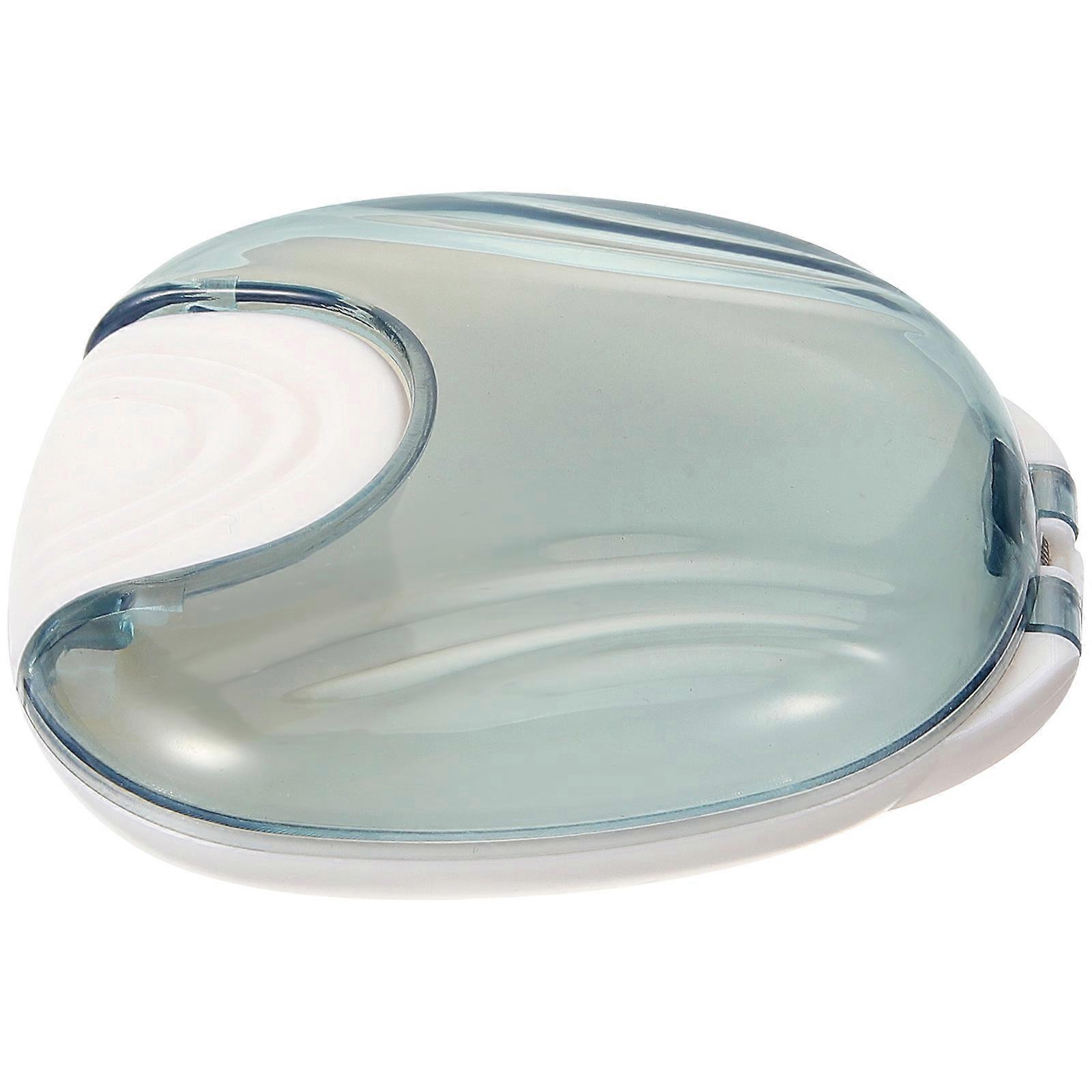 Denture Box Hygiene Case For Elderly And Gift Recipients Small Grey 3Pcs Storage