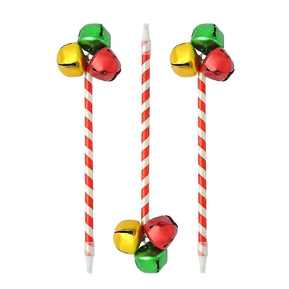 Christmas Ballpoint Pens for Office Use with 12Pcs Jingle Bell Design