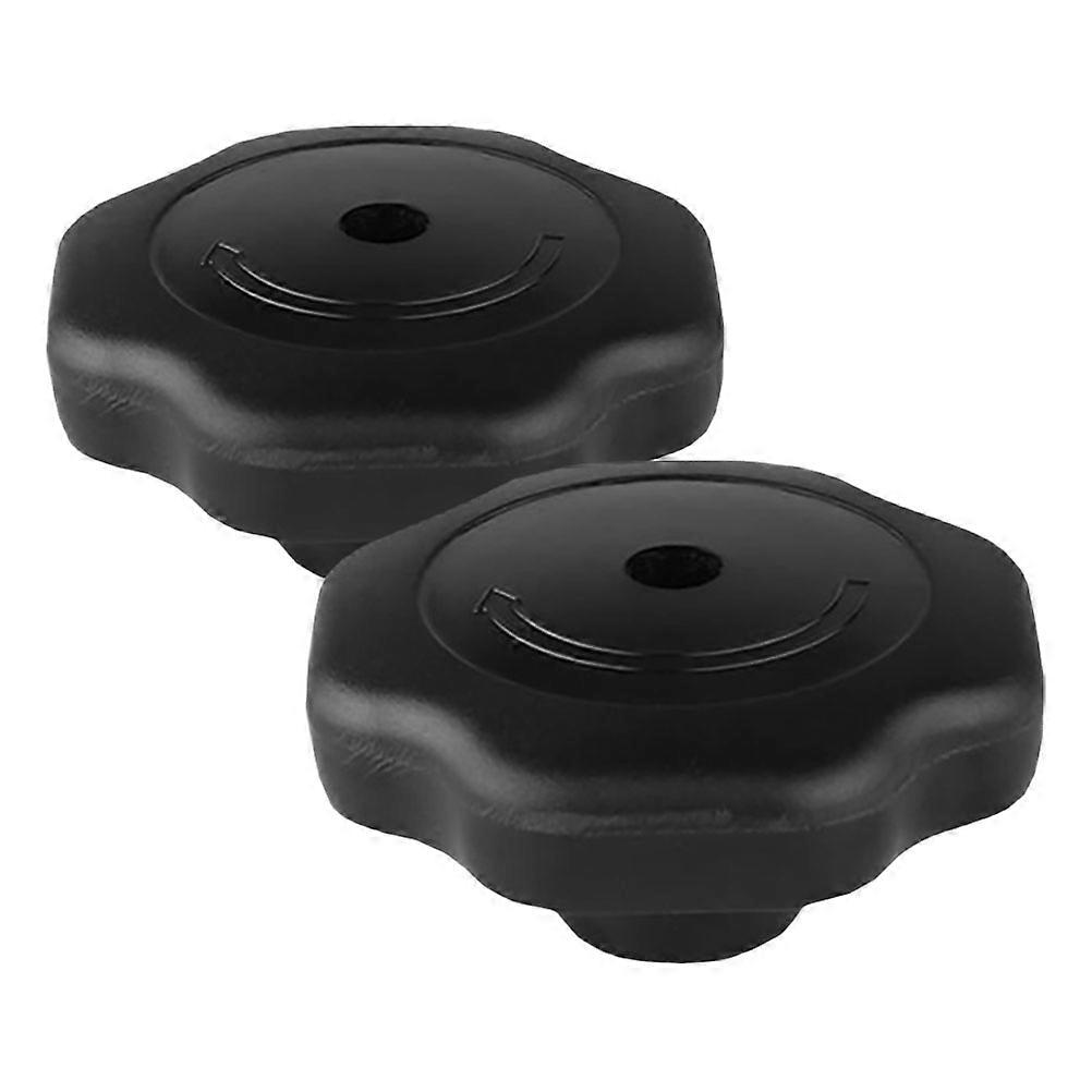 Pressure Cooker Knobs Replacement 6 Pcs Black Plastic Suitable For Home Cooking Featuring Rotating Mechanism