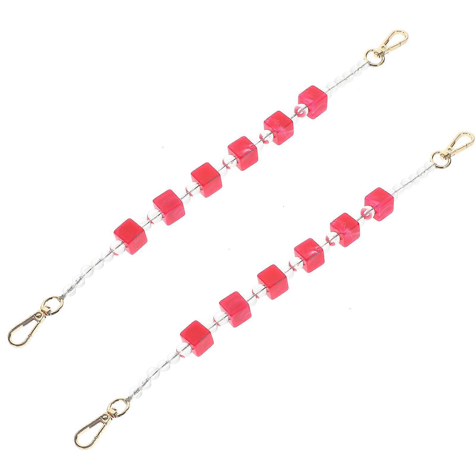 Rosy Handbag Chain Replacement Purse Chain Strap for 6Pcs Bags