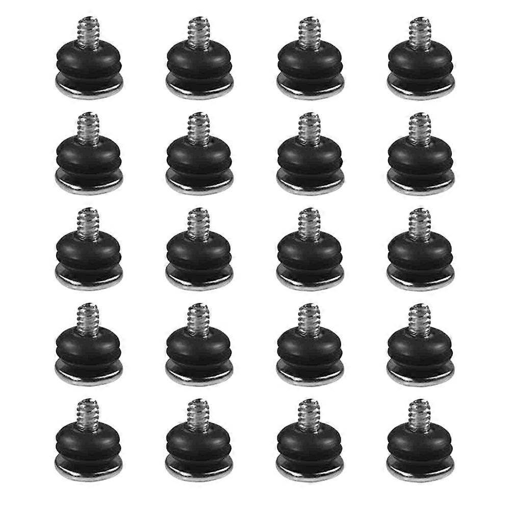 Computer Hard Drive Screw for Secure Fixing 40Pcs Black Screws