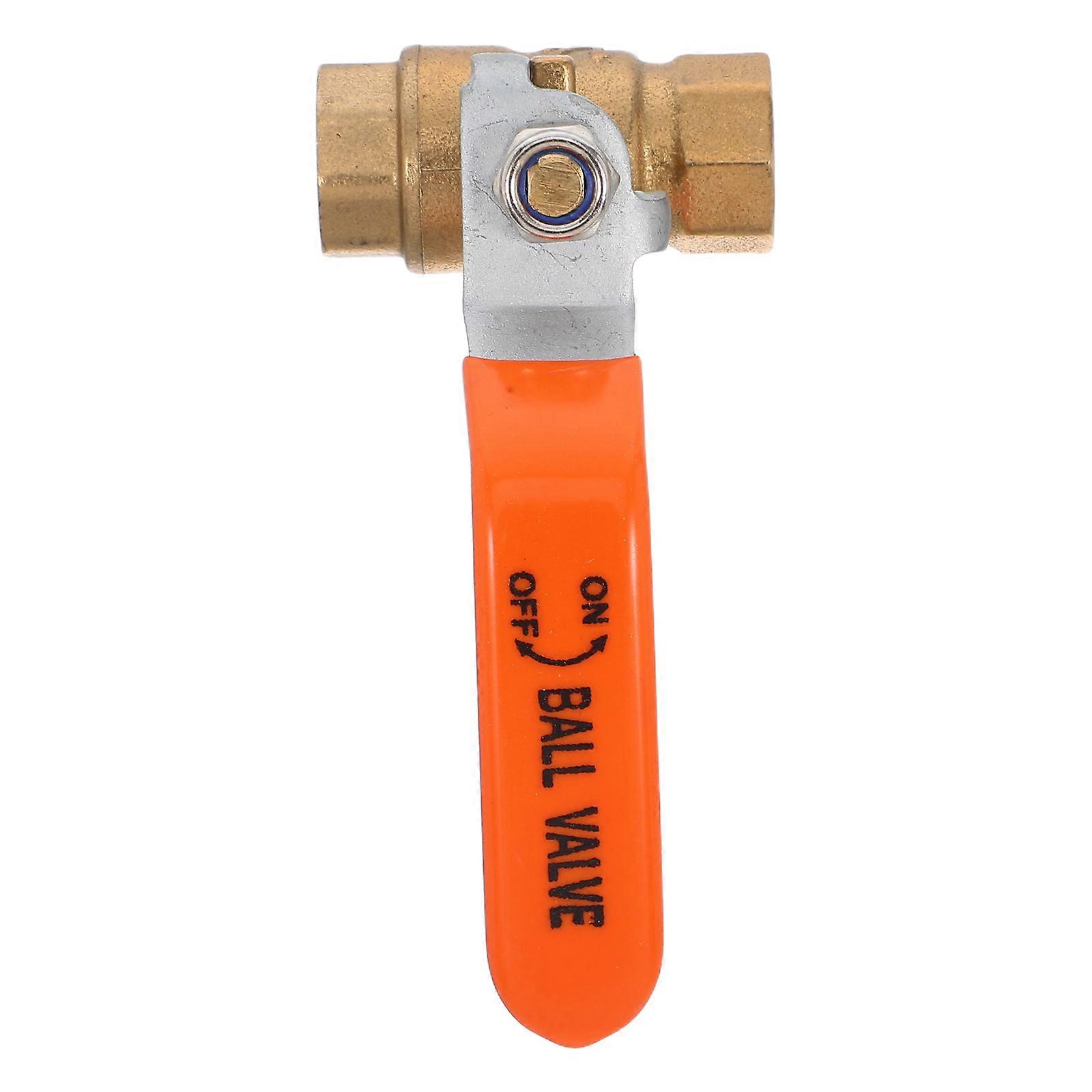 Quick Connect Ball Valve Brass Valve for Plumbing 2Pcs Unit