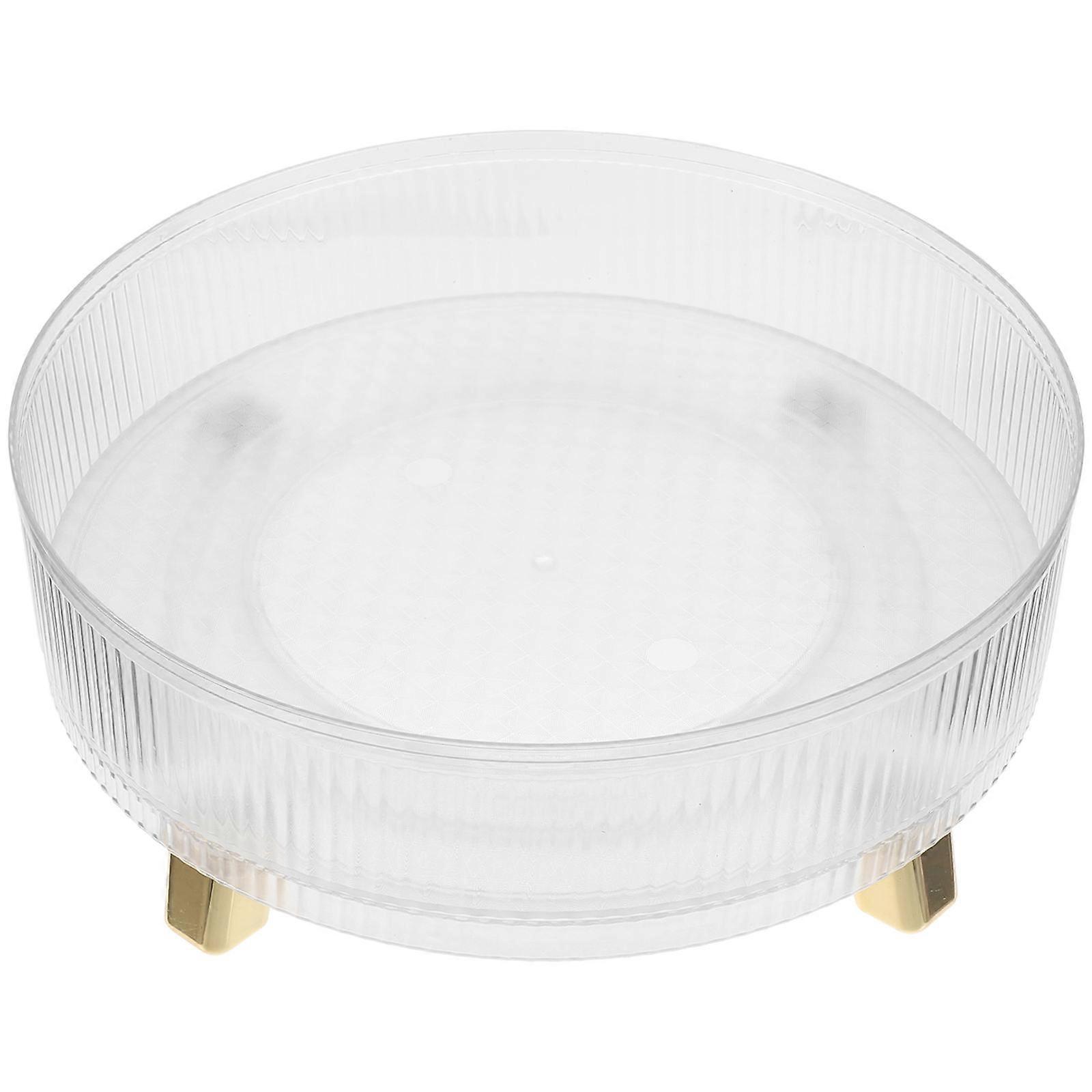 Rotating Spice Rack For Kitchen Countertop 28.2X28.2X10.5CM Storage Function 1Pcs