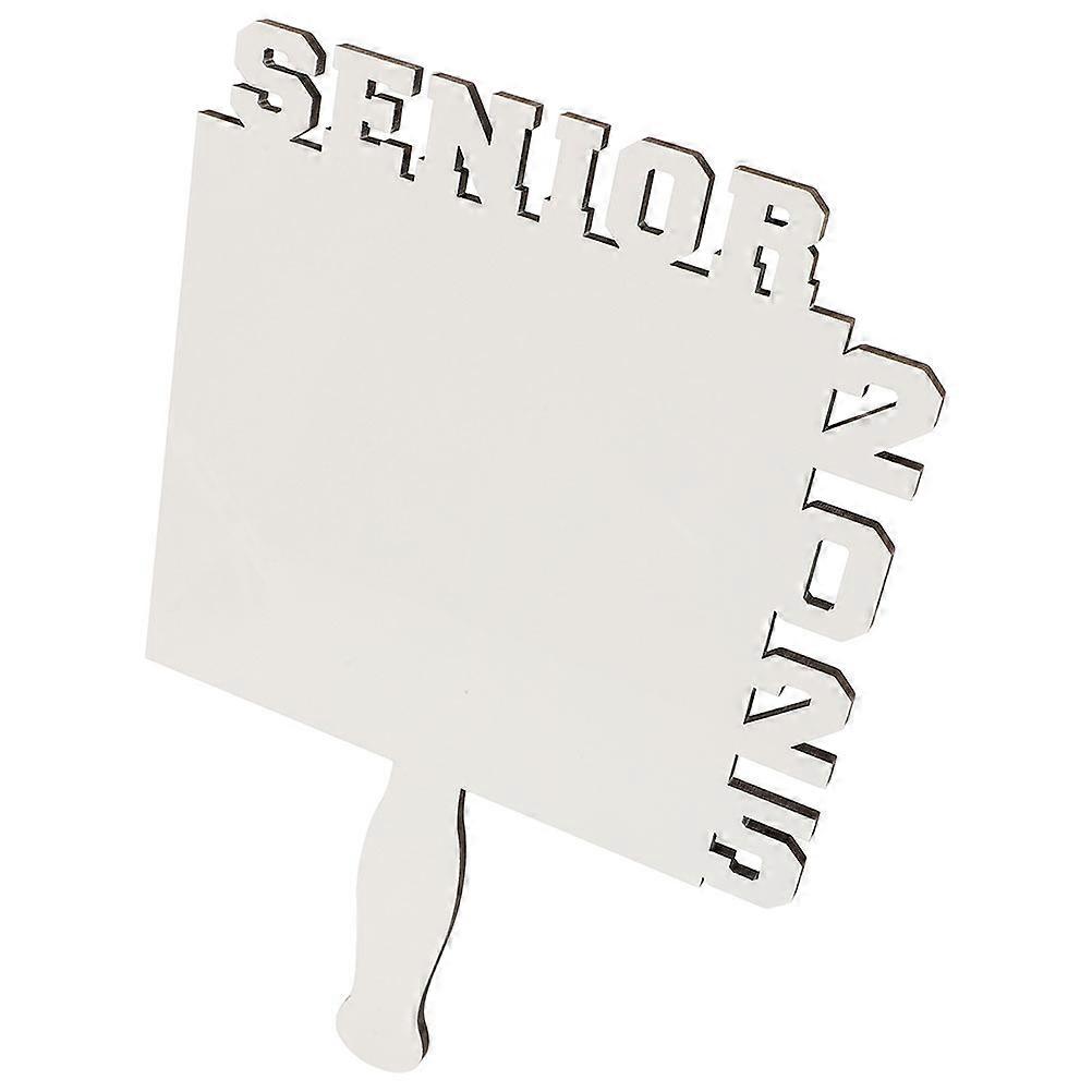 Graduation Sublimation DIY Photo Frame for Handheld Use Fan