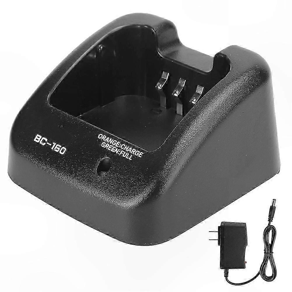 Fast Charger for Two-Way Radio Batteries, Compatible with ICOM IC-A14/F14/F15/F16/F24/F25/F4 Series